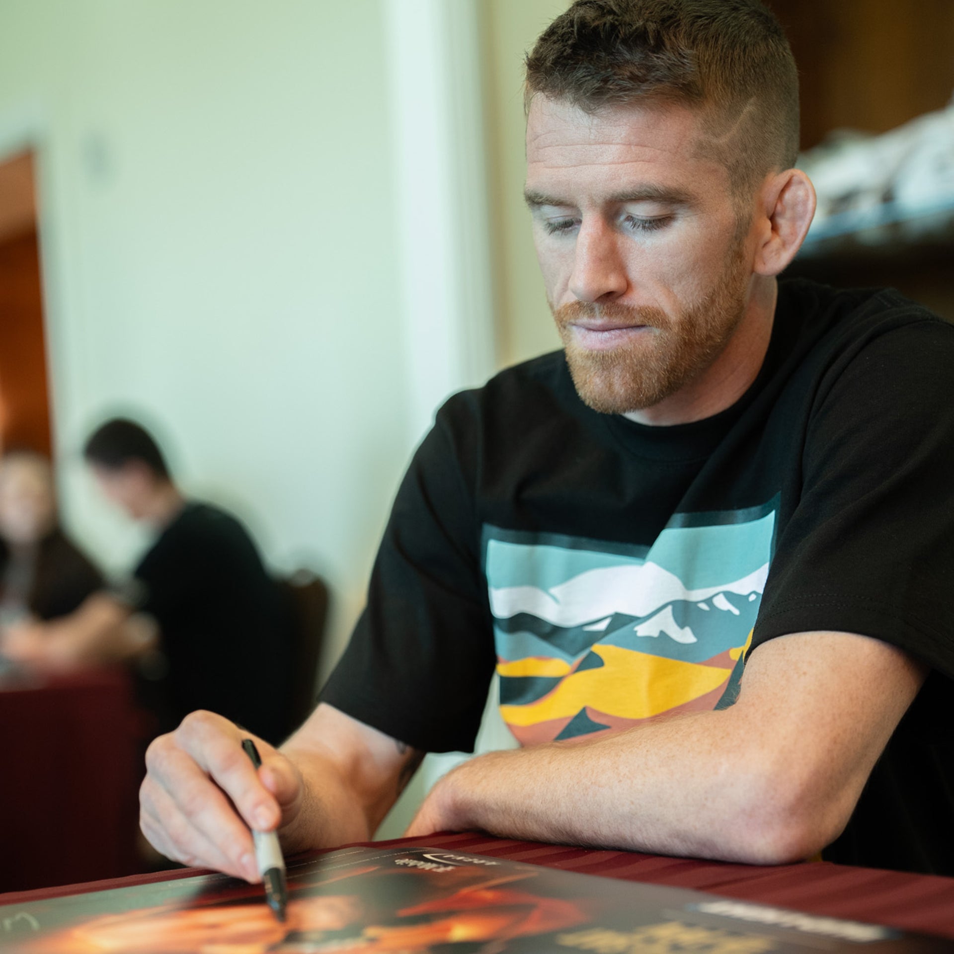 UFC 320: Ankalaev vs Pereira 2 Autographed Event Poster