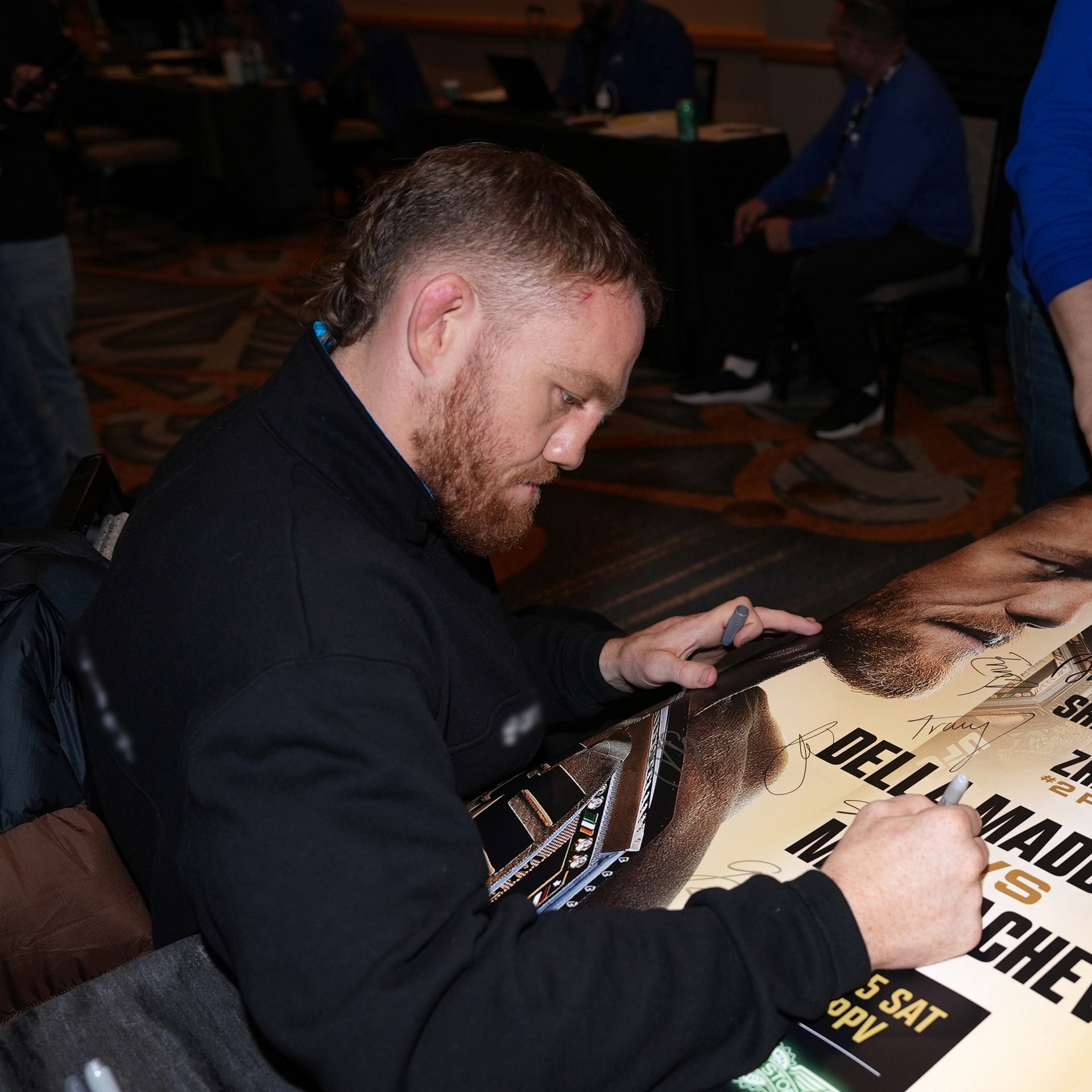 VeChain UFC 322: Della Maddalena vs Makhachev First Edition Autographed Event Poster