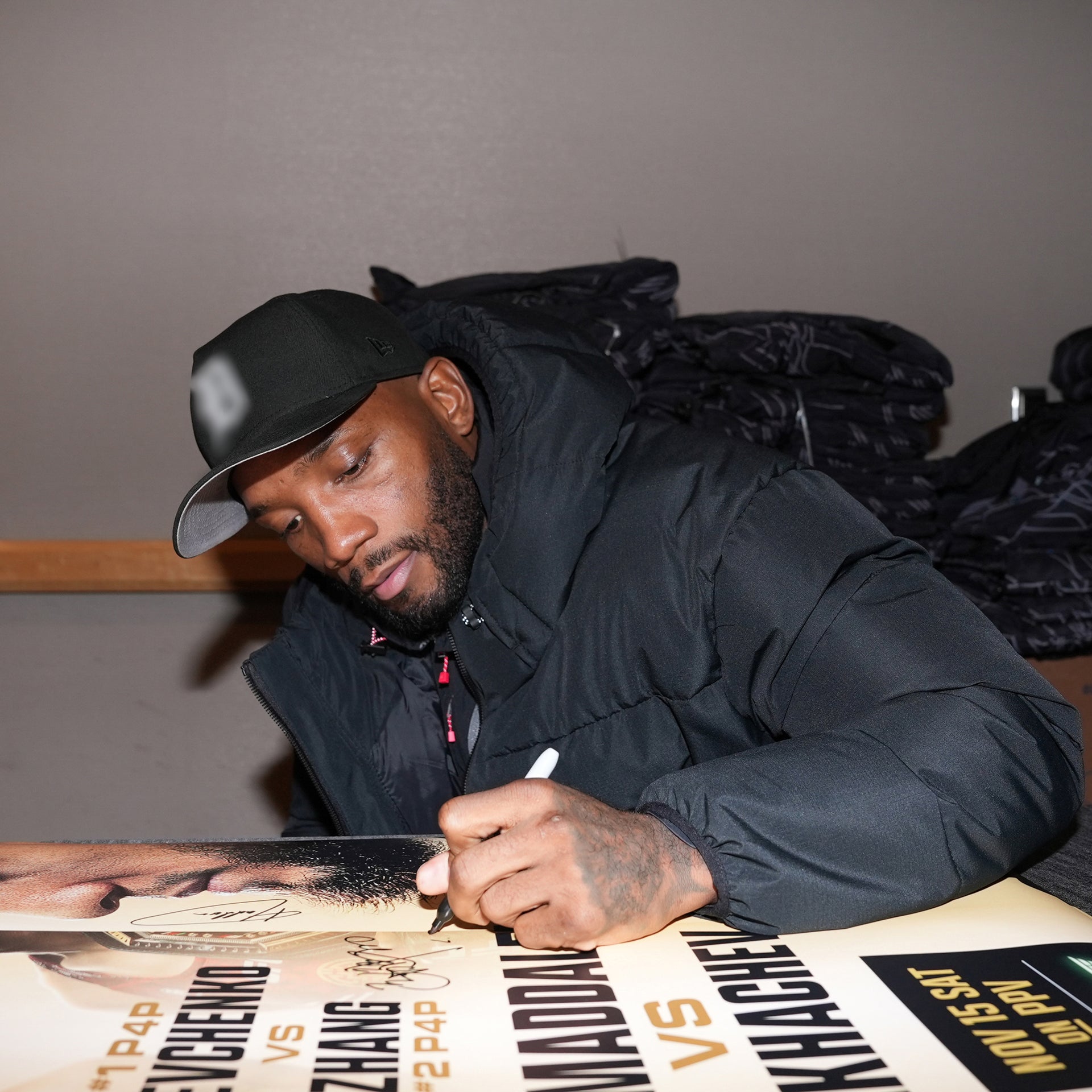 VeChain UFC 322: Della Maddalena vs Makhachev Autographed Event Poster