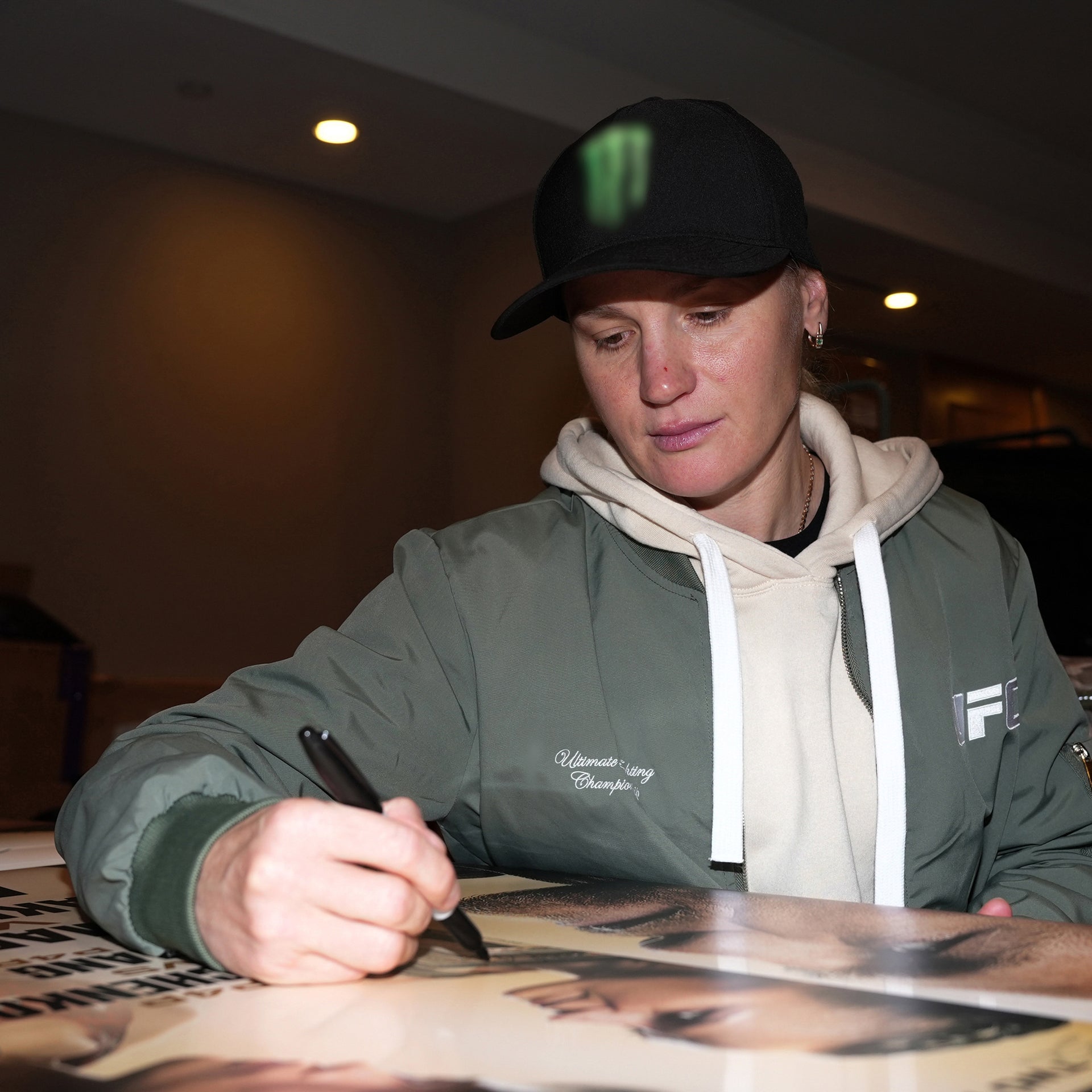 VeChain UFC 322: Della Maddalena vs Makhachev Autographed Event Poster