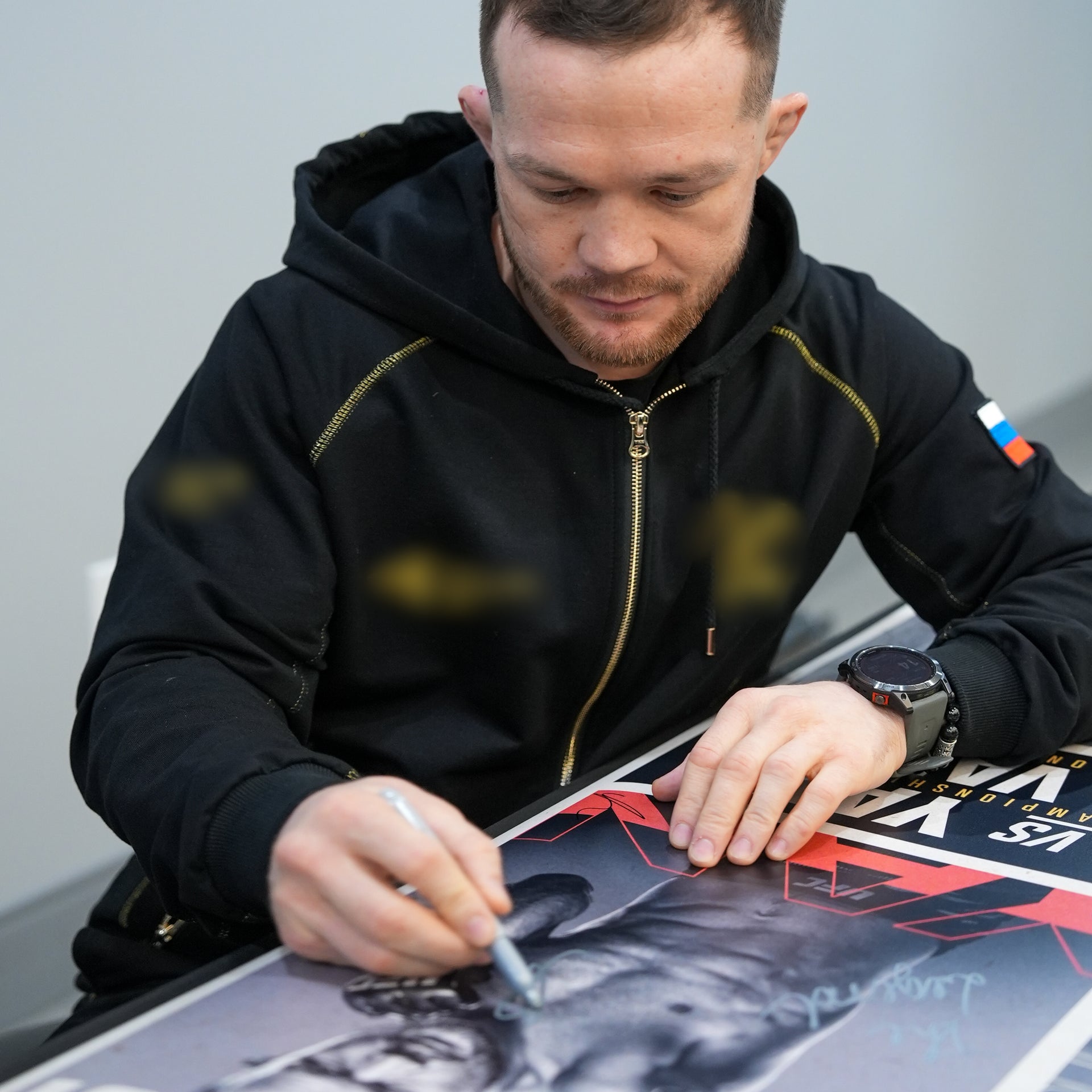 UFC 323: Dvalishvili vs Yan 2 Autographed Event Poster