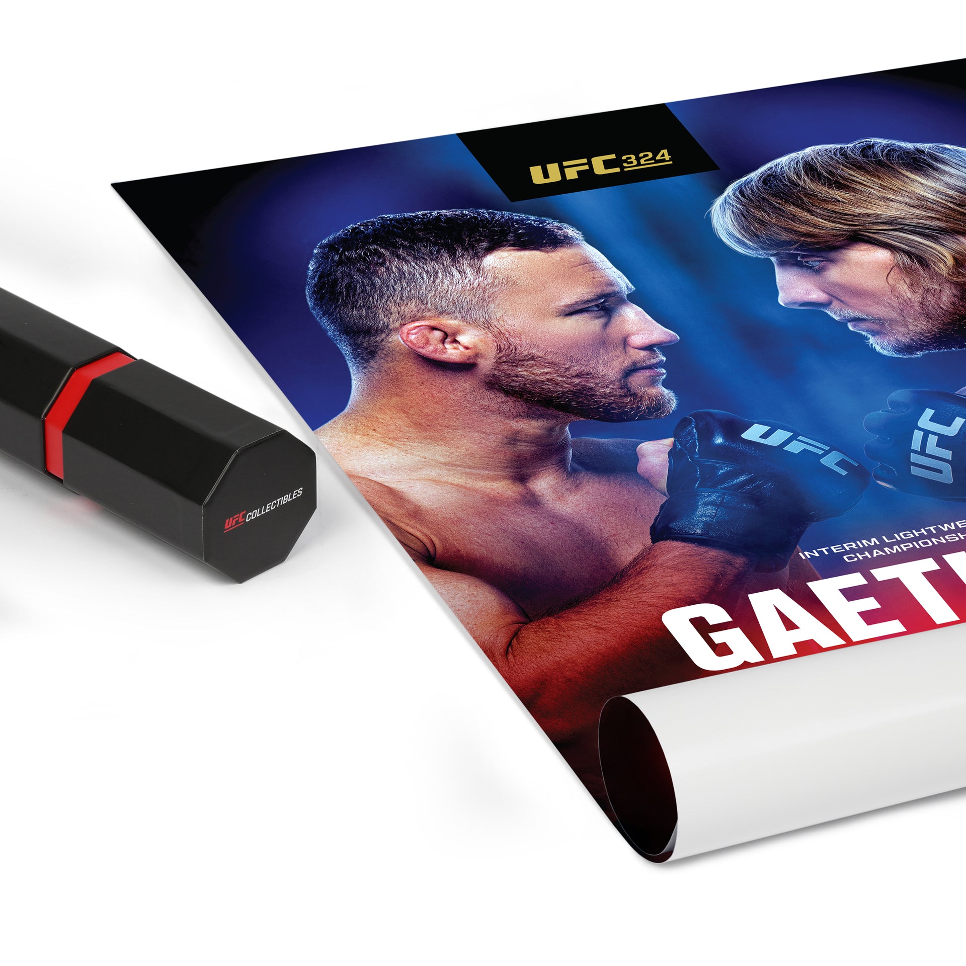 UFC 324: Gaethje vs Pimblett First Edition Autographed Event Poster