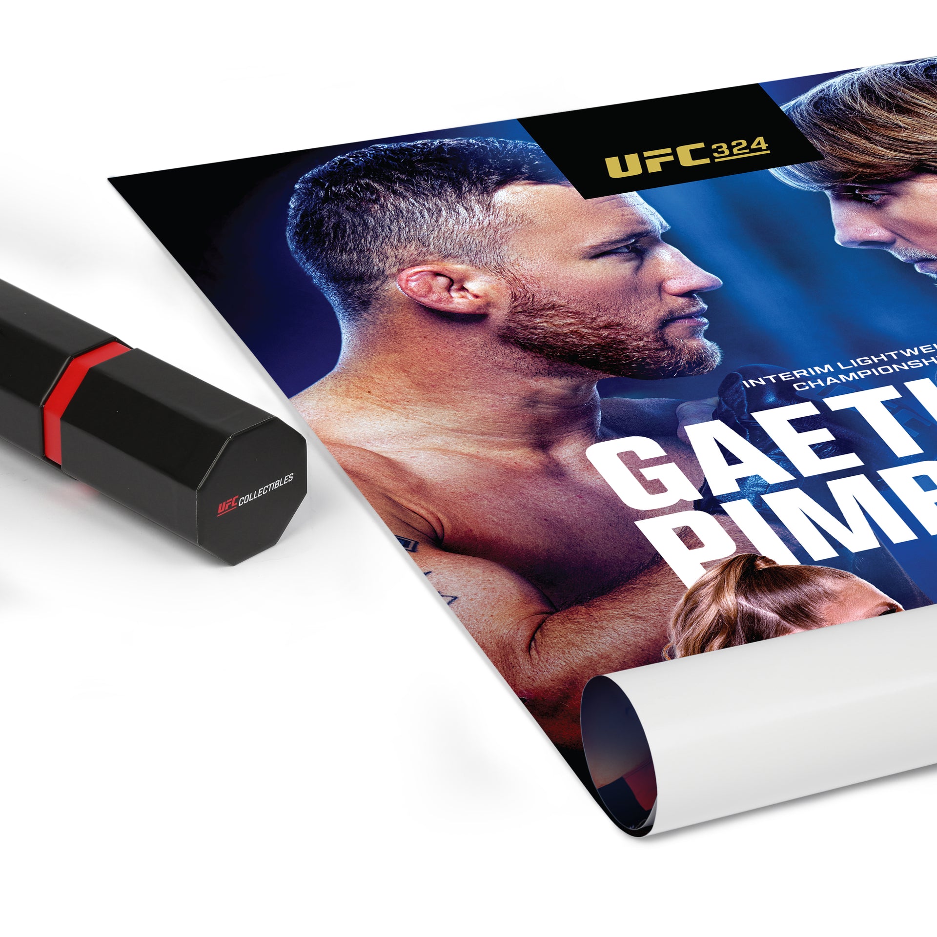 UFC 324: Gaethje vs Pimblett Autographed Event Poster