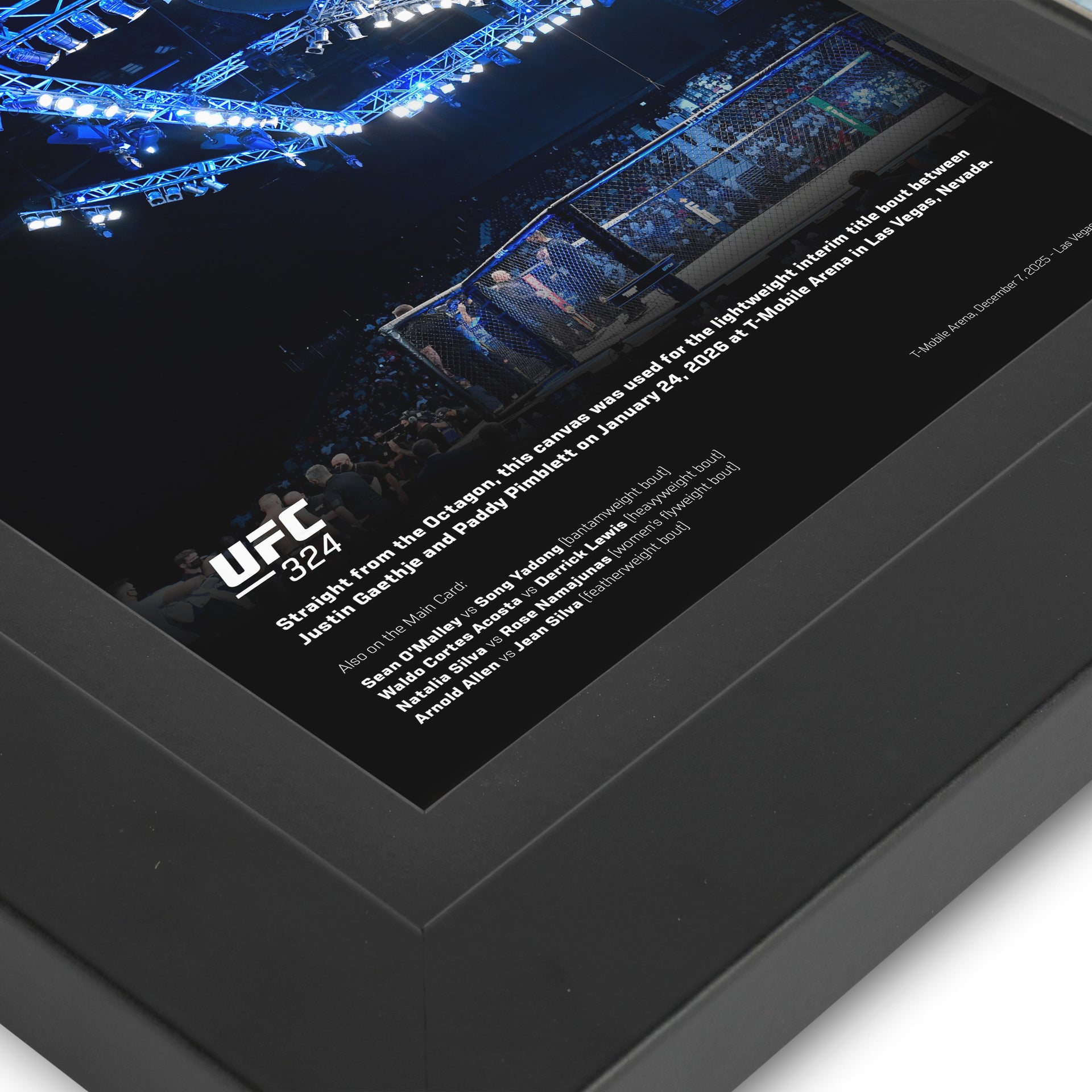 UFC 324: Gaethje vs Pimblett Canvas & Photo