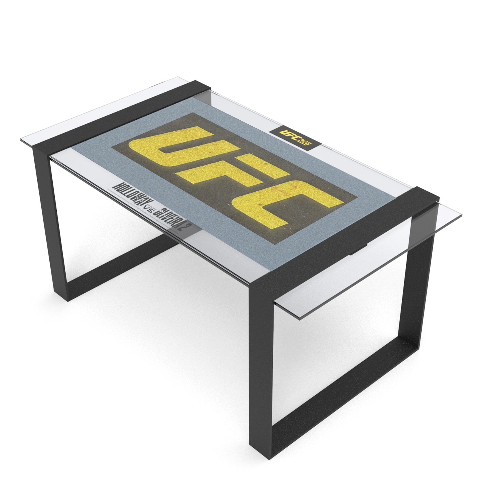 UFC 326: Holloway vs Oliveira 2 Logo Canvas