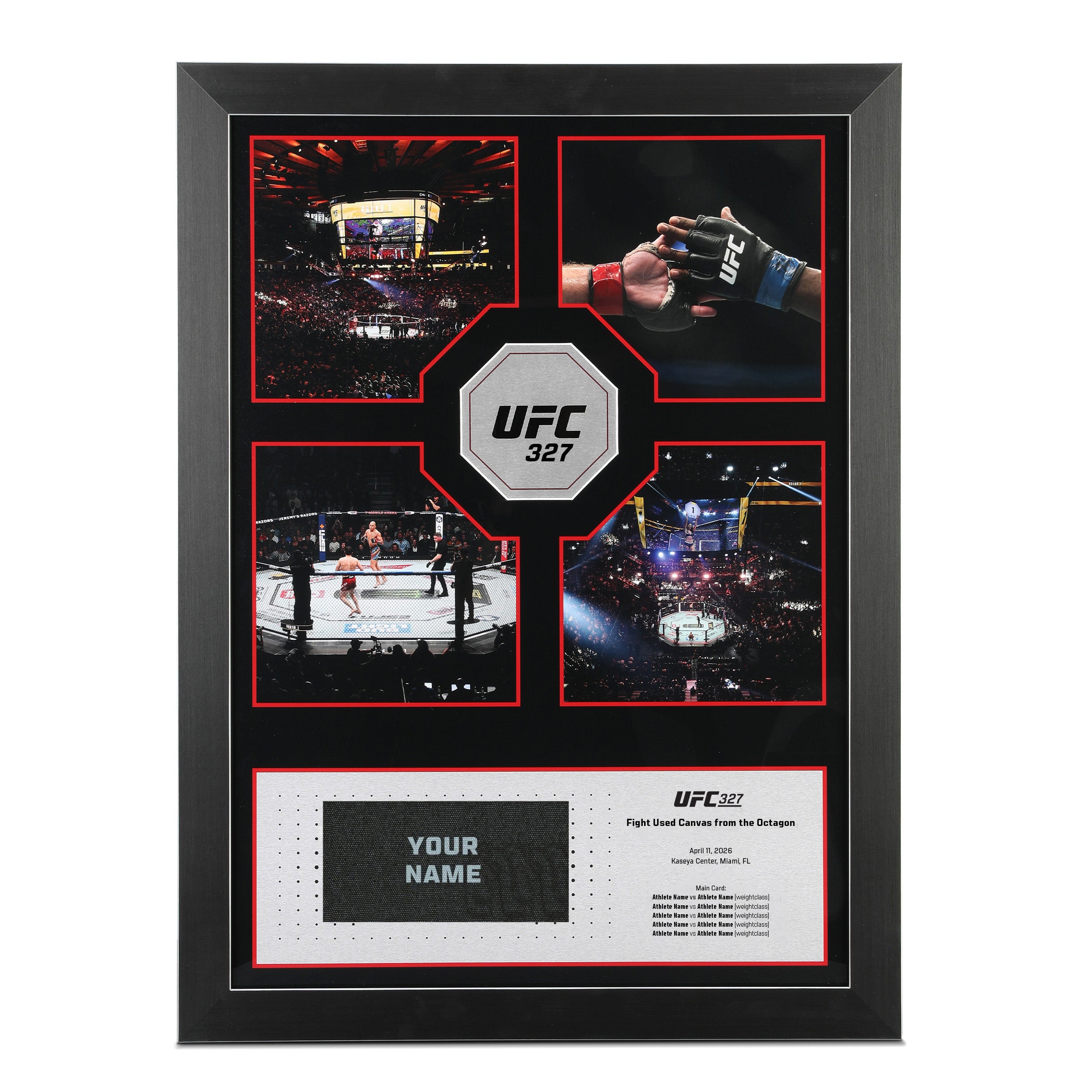 Ketlen Souza 1-of-1 Fight Issued Jersey UFC Fight Night: Cannonier