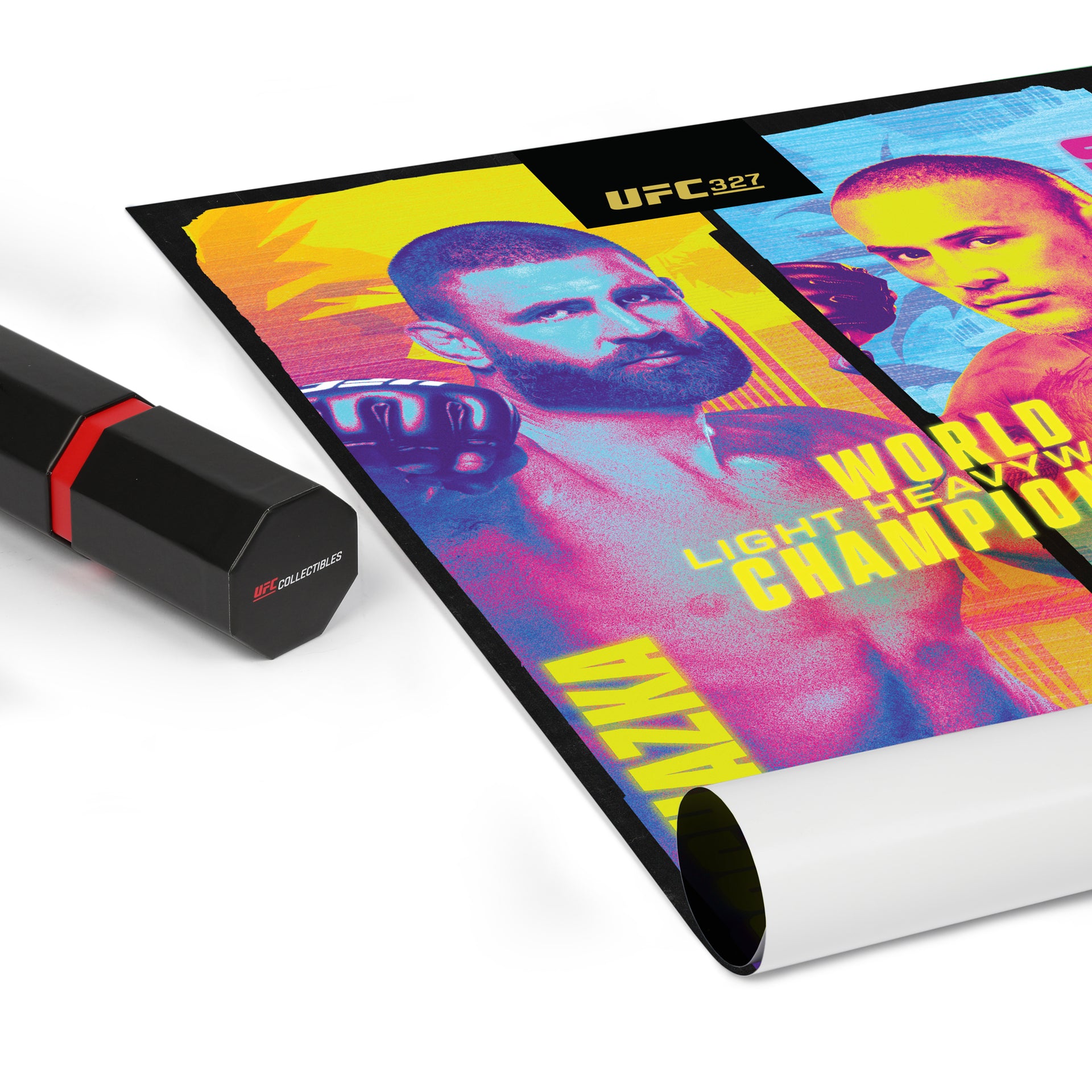 UFC 327: Procházka vs Ulberg Autographed Event Poster