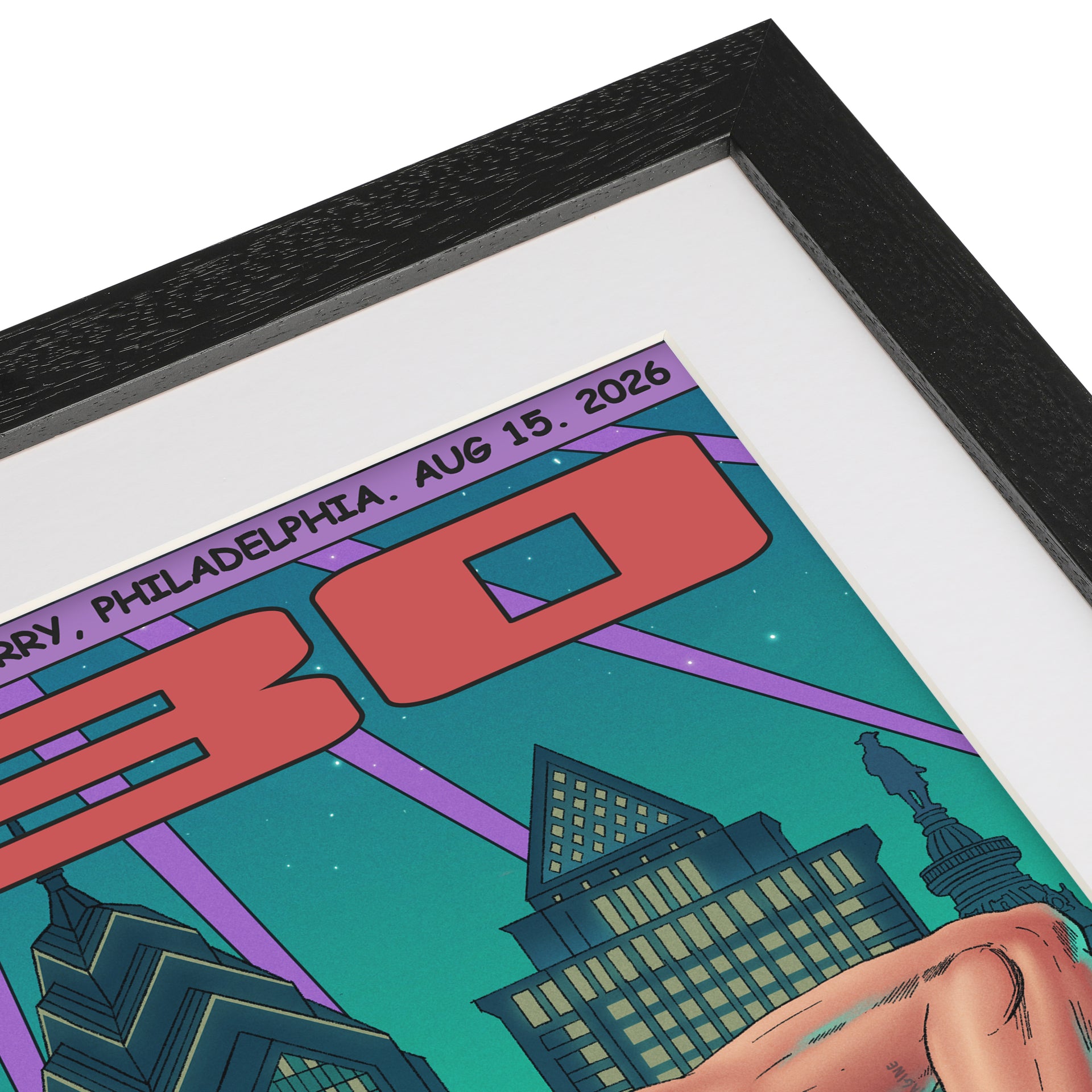 UFC 330: Makhachev vs Machado Garry Artist Series Framed Print