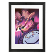 UFC 329: McGregor vs Holloway 2 Artist Series Framed Print