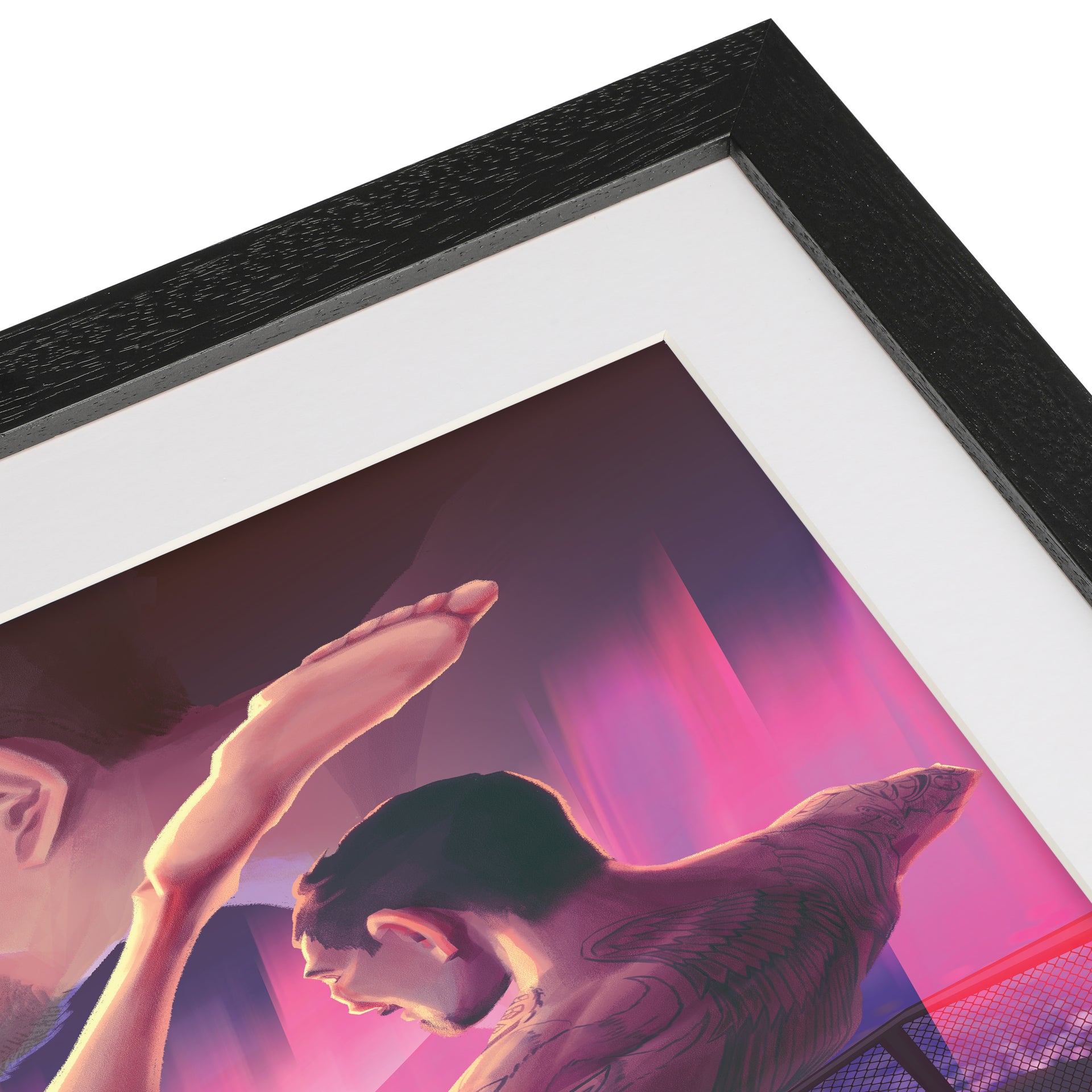 UFC 329: McGregor vs Holloway 2 Artist Series Framed Print