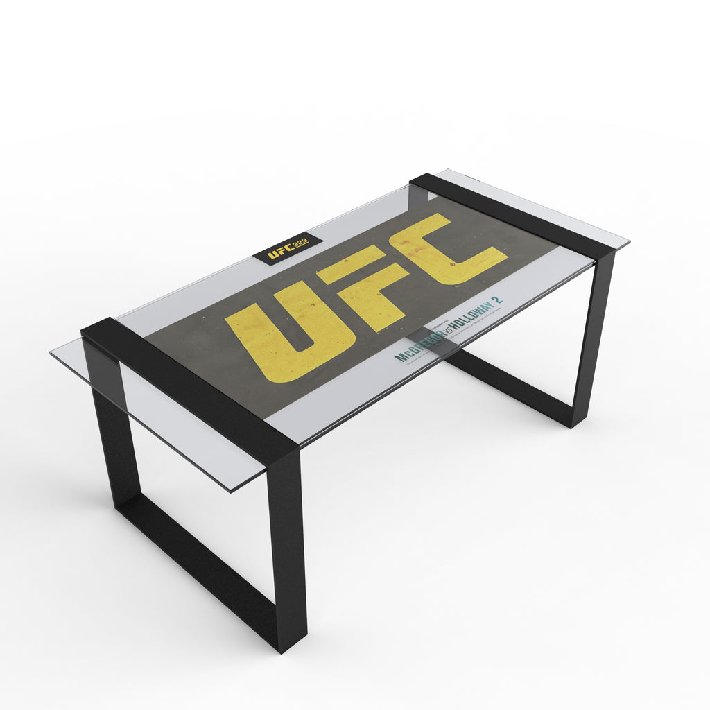 UFC 329: McGregor vs Holloway 2  Logo Canvas Coffee Table