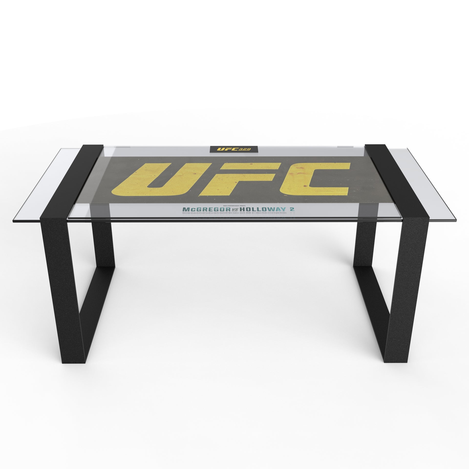 UFC 329: McGregor vs Holloway 2  Logo Canvas Coffee Table
