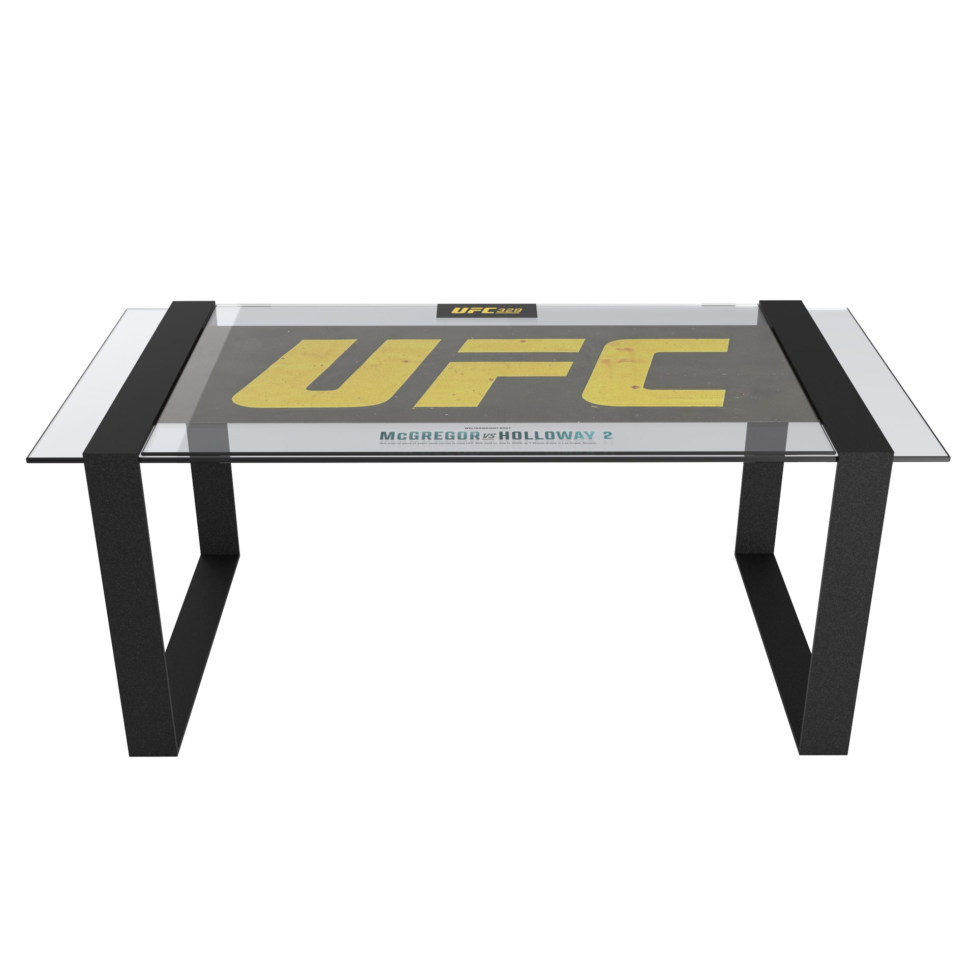 UFC 329: McGregor vs Holloway 2  Logo Canvas Coffee Table