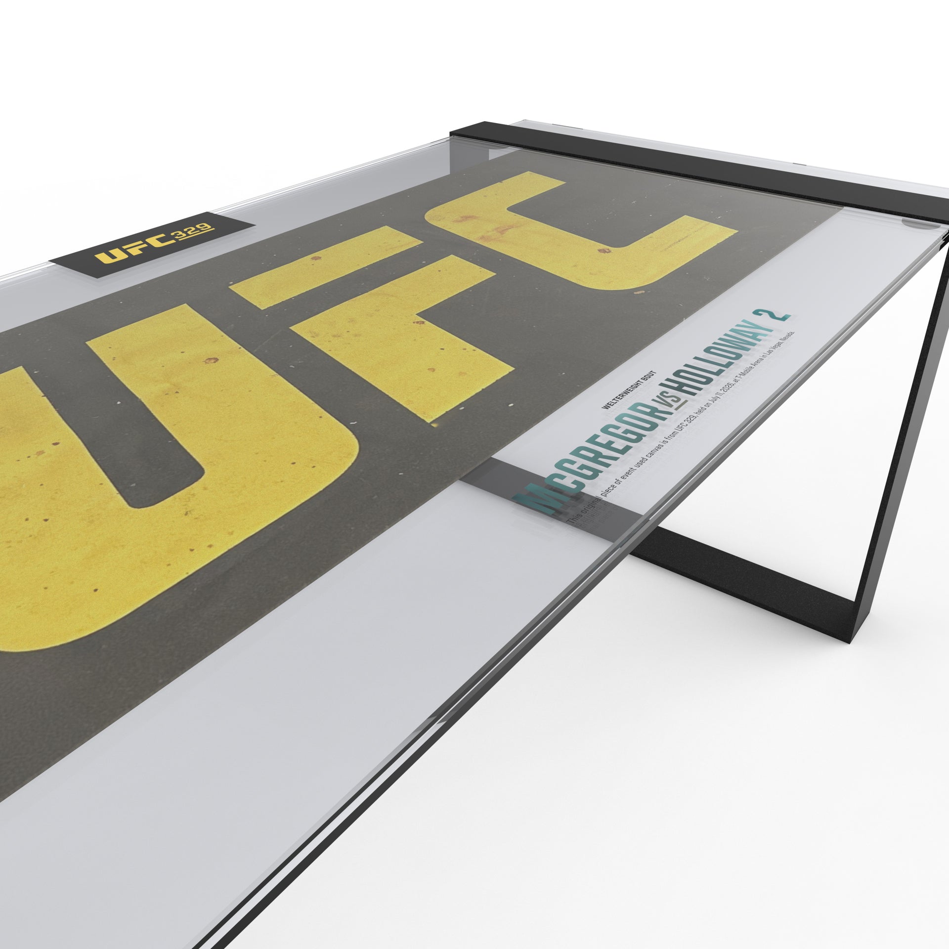 UFC 329: McGregor vs Holloway 2  Logo Canvas Coffee Table