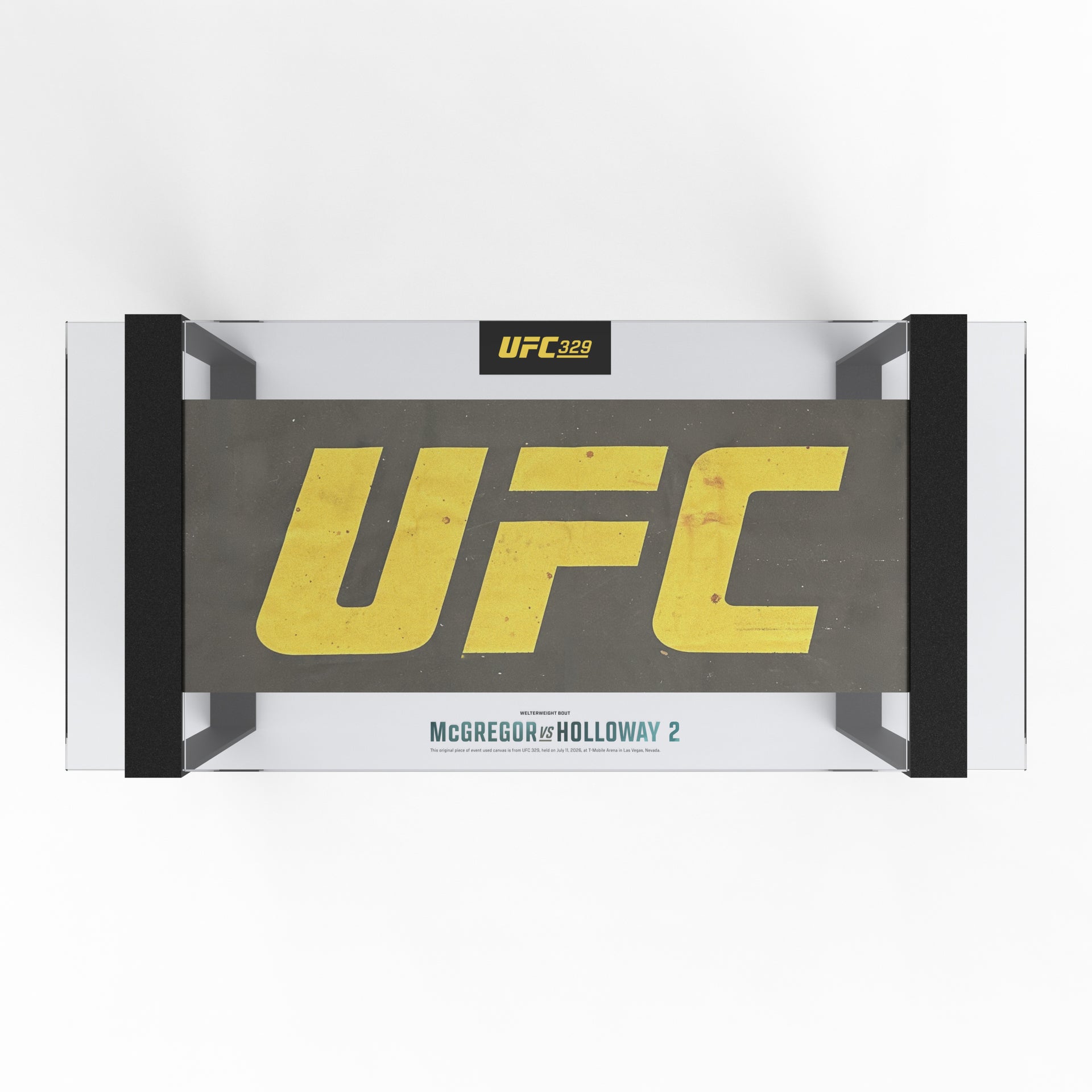 UFC 329: McGregor vs Holloway 2  Logo Canvas Coffee Table