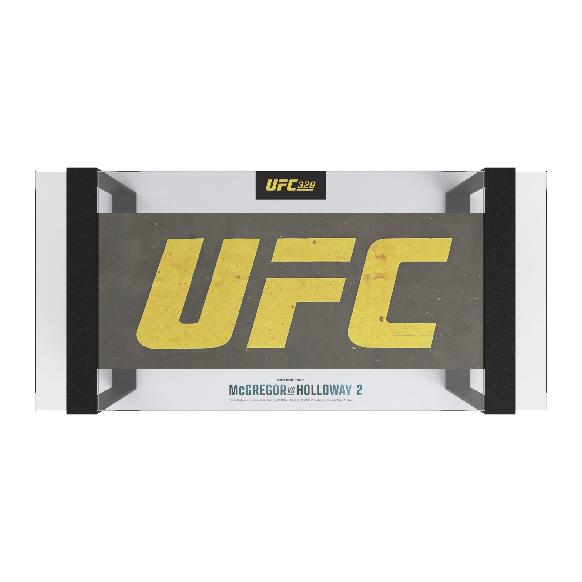 UFC 329: McGregor vs Holloway 2  Logo Canvas Coffee Table
