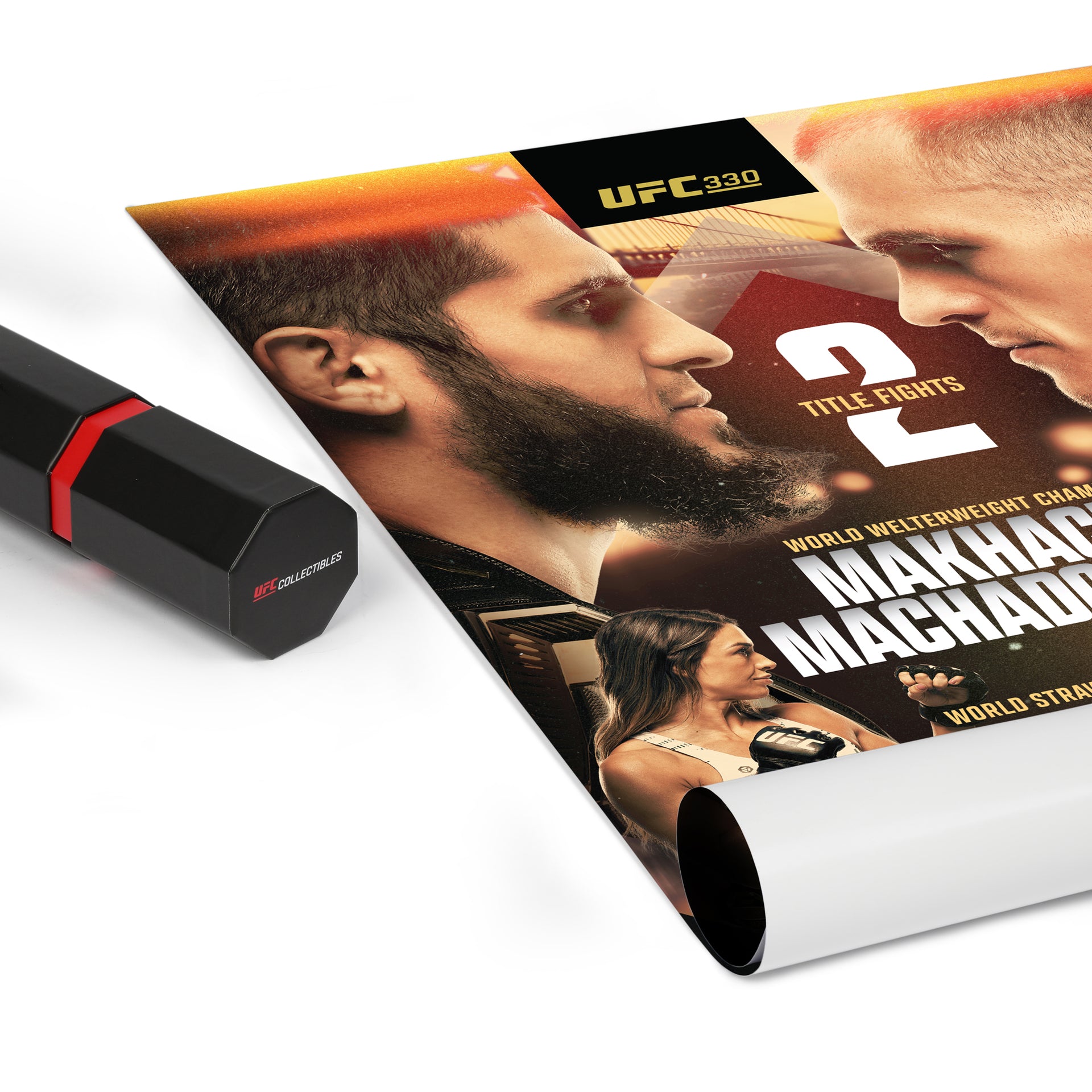 UFC 330: Makhachev vs Machado Garry First Edition Autographed Event Poster
