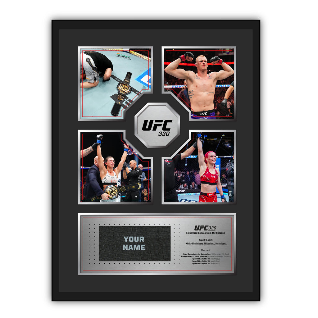 UFC 330: Makhachev vs Machado Garry Name on Canvas