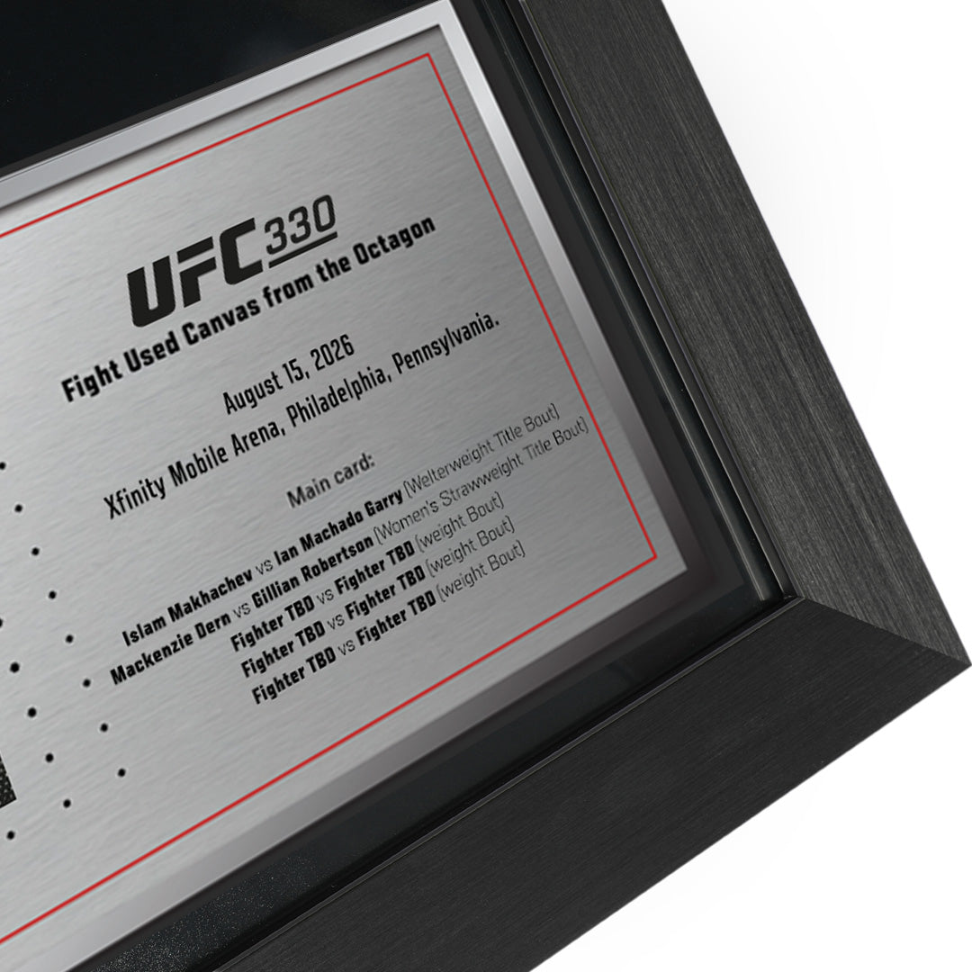 UFC 330: Makhachev vs Machado Garry Name on Canvas