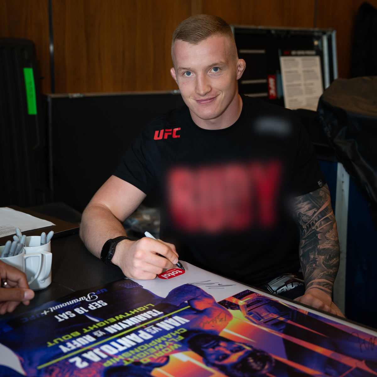 Crypto.com UFC 331: Van vs Pantoja 2 Autographed Event Poster