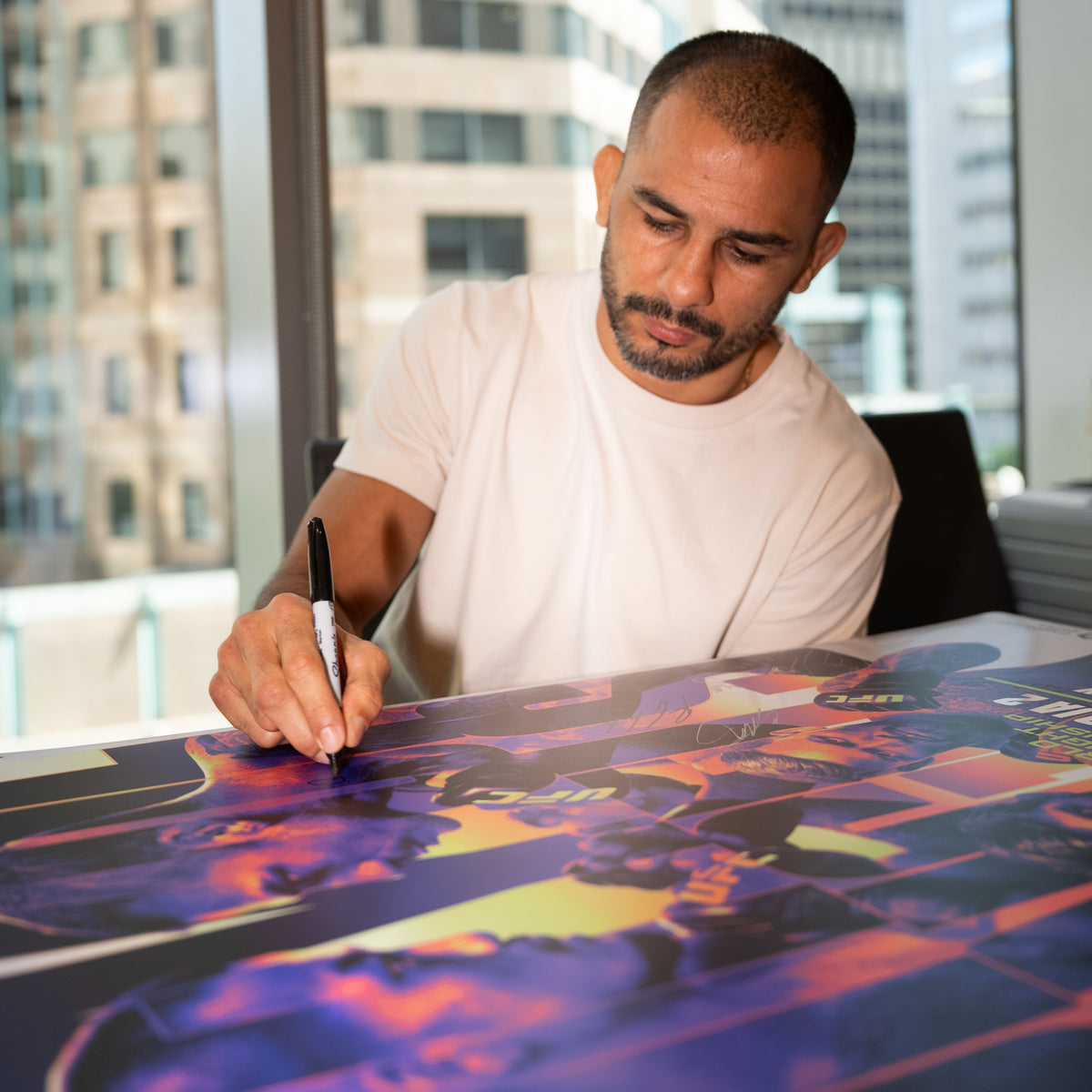 Crypto.com UFC 331: Van vs Pantoja 2 Autographed Event Poster
