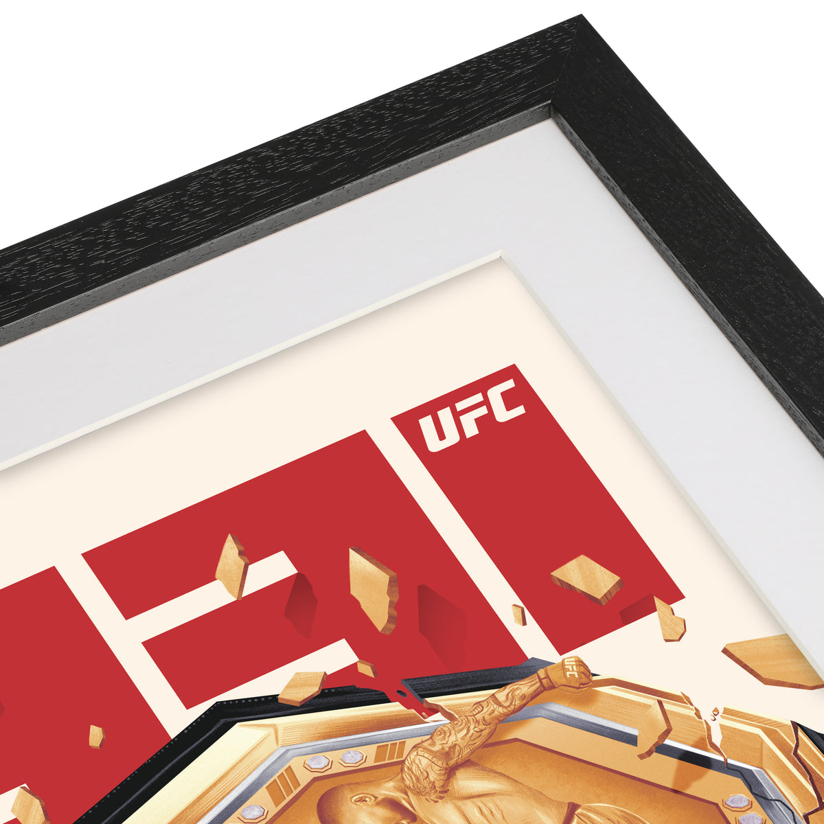 Crypto.com UFC 331: Van vs Pantoja 2 Artist Series Framed Print
