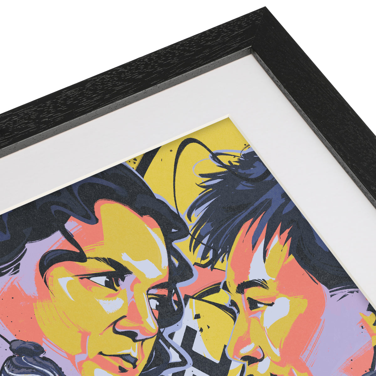 UFC 332 Silva vs Wang Artist Series Framed Print