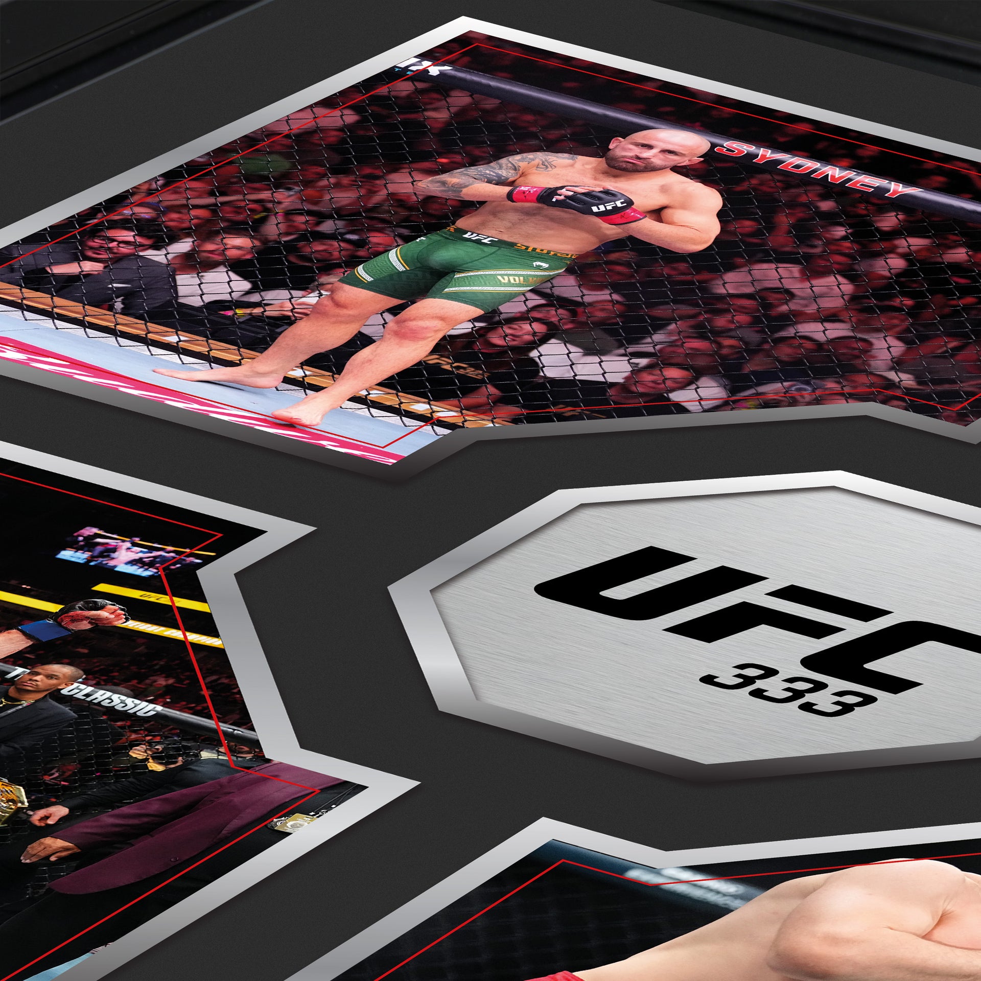 UFC 333: Volkanovski vs Evloev Name on Canvas