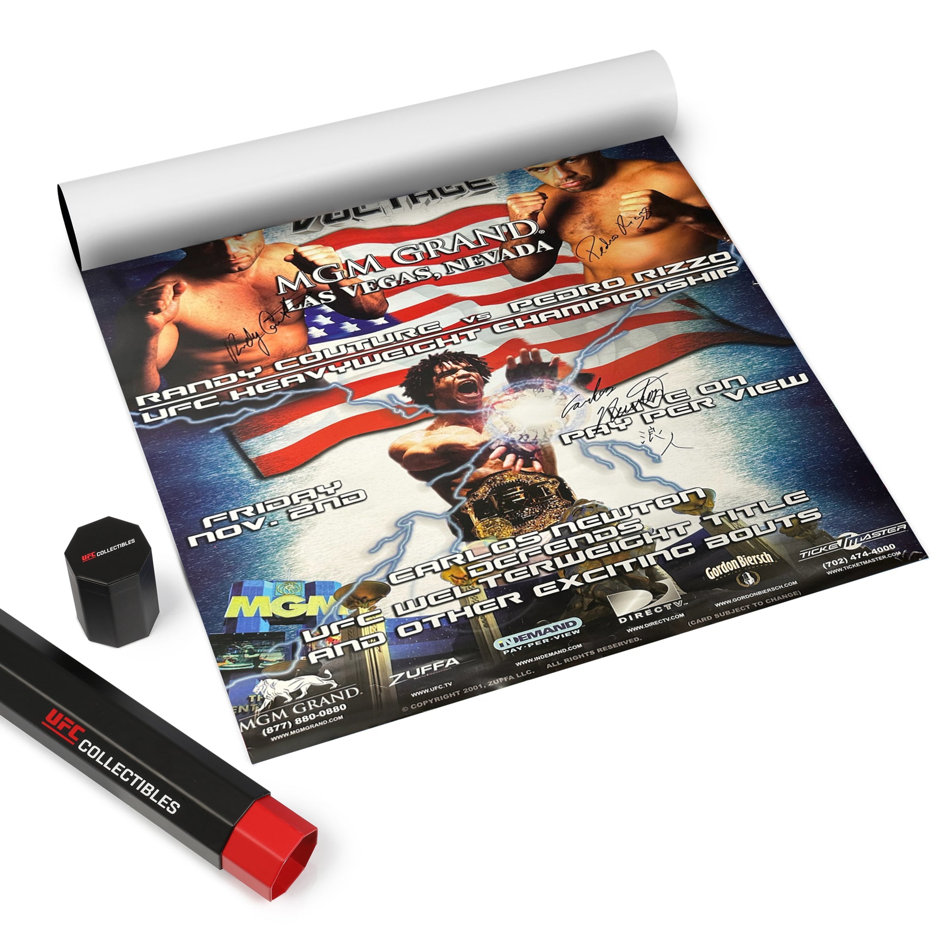 UFC 34: High Voltage Autographed Event Poster