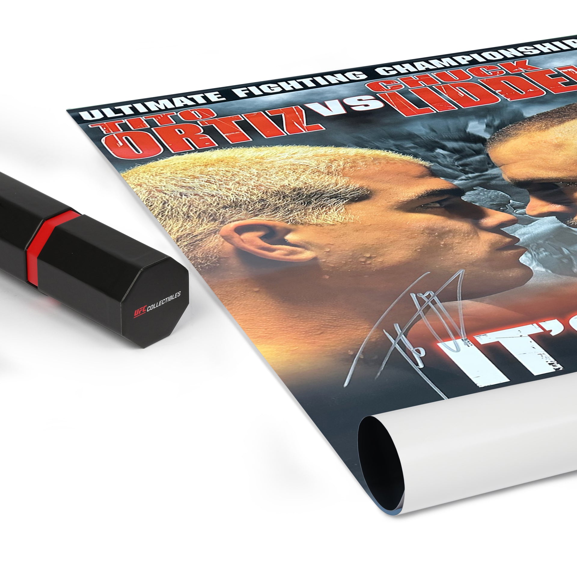 UFC 47: Ortiz vs Liddell Autographed Event Poster