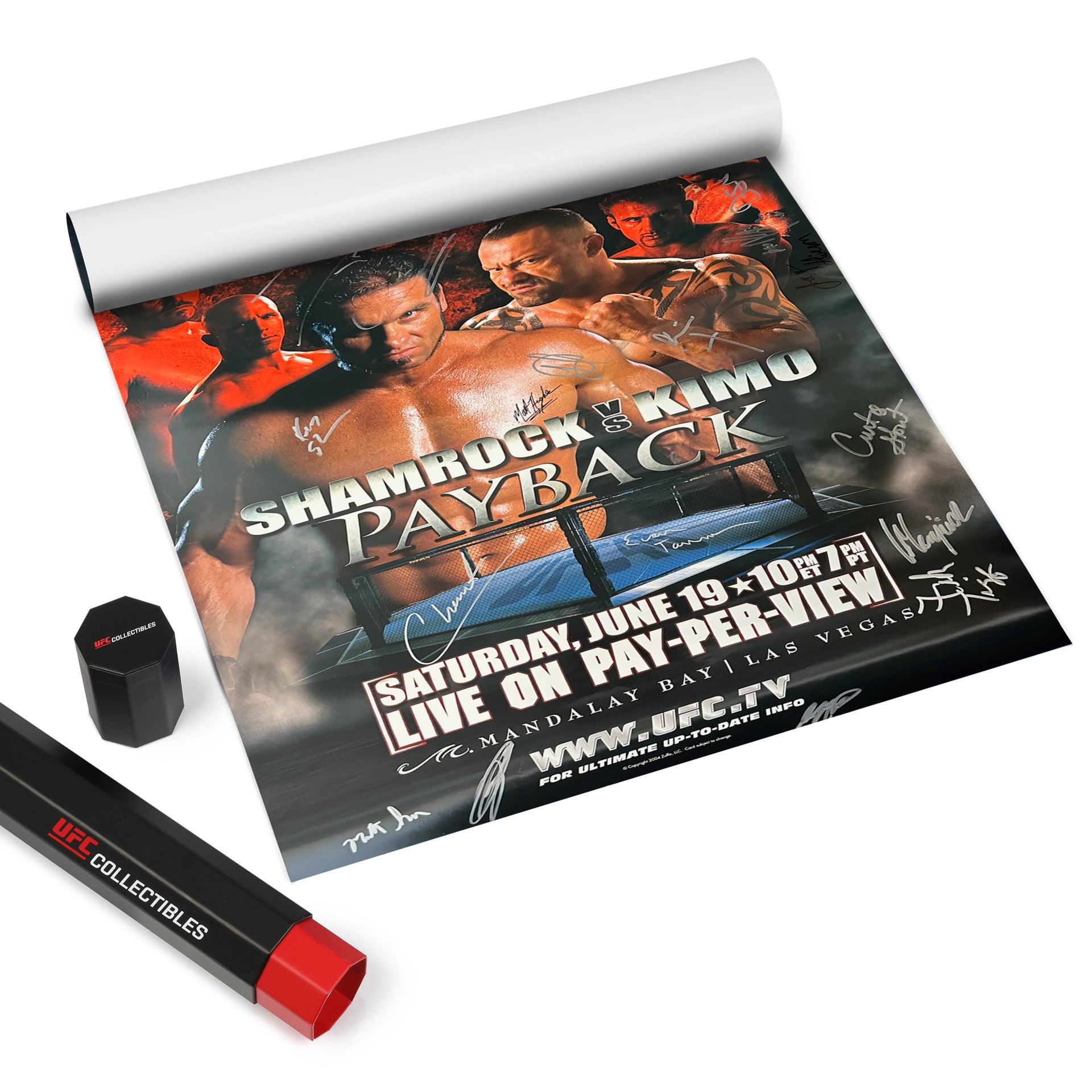 UFC 48: Payback Autographed Event Poster