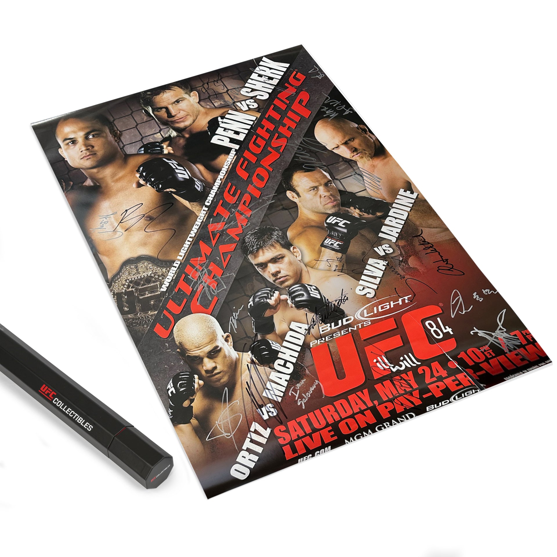 UFC 84: Ill Will Autographed Event Poster
