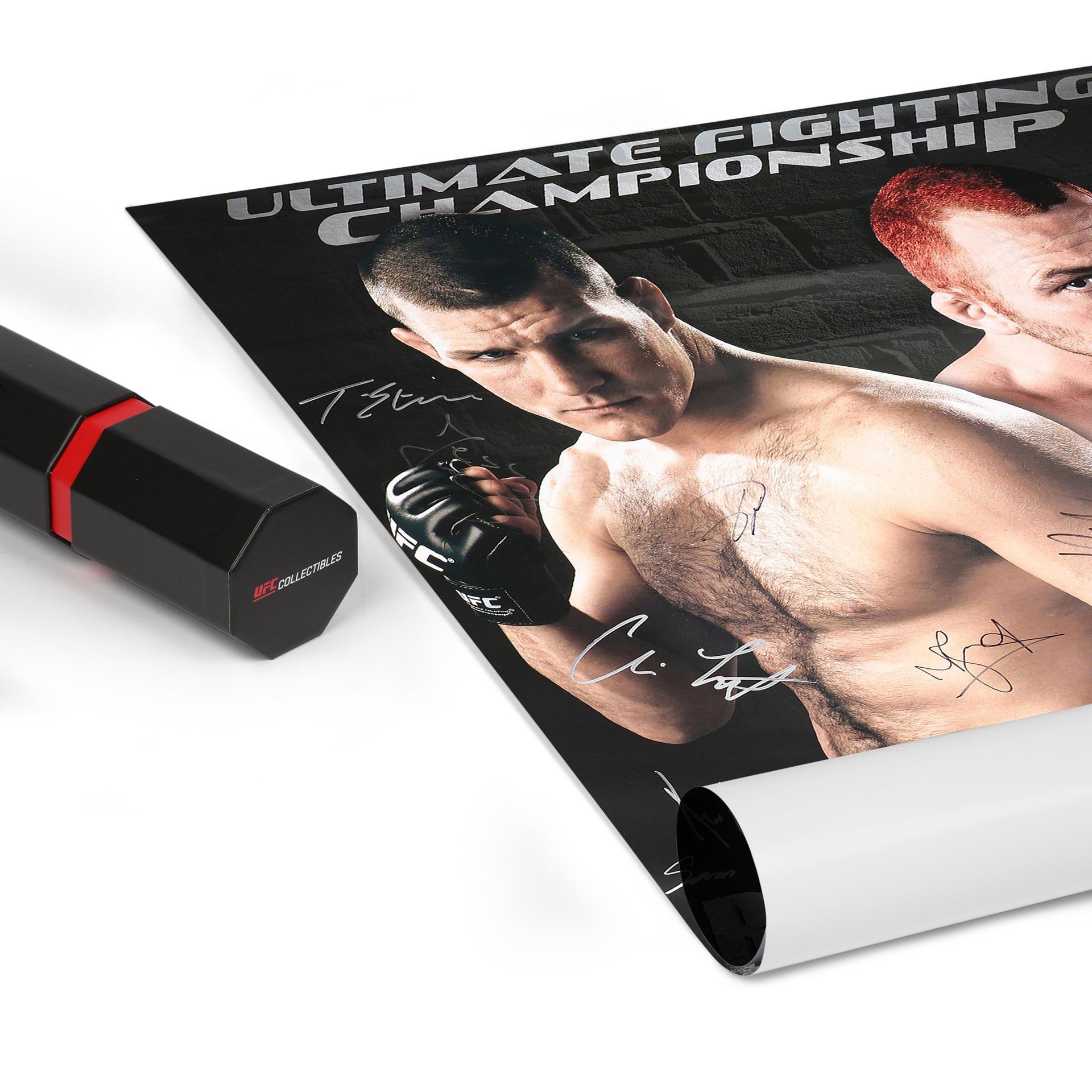 UFC 89: Bisping vs Leben Autographed Event Poster