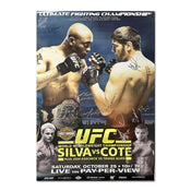 UFC 90: Silva vs Cote Autographed Event Poster