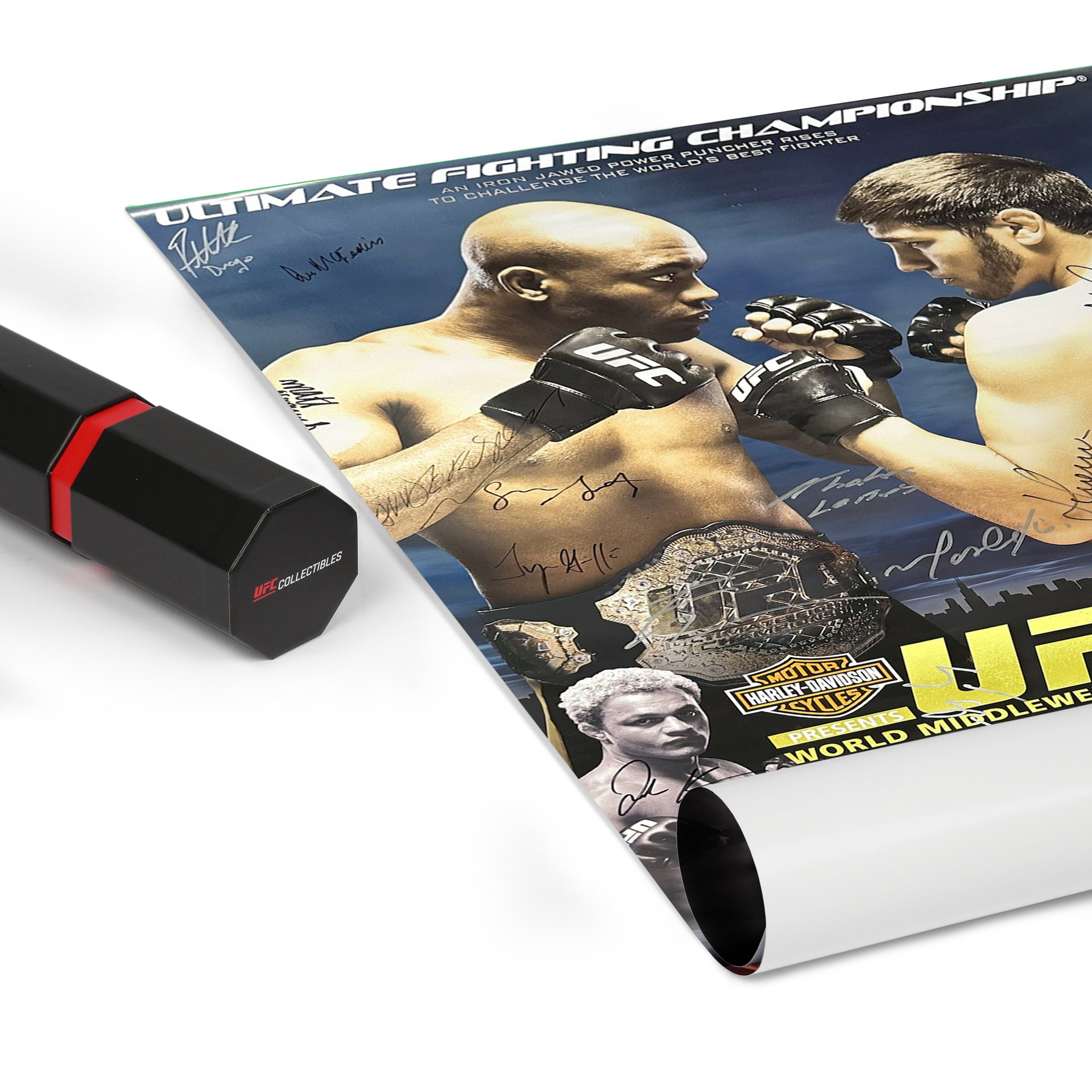 UFC 90: Silva vs Cote Autographed Event Poster