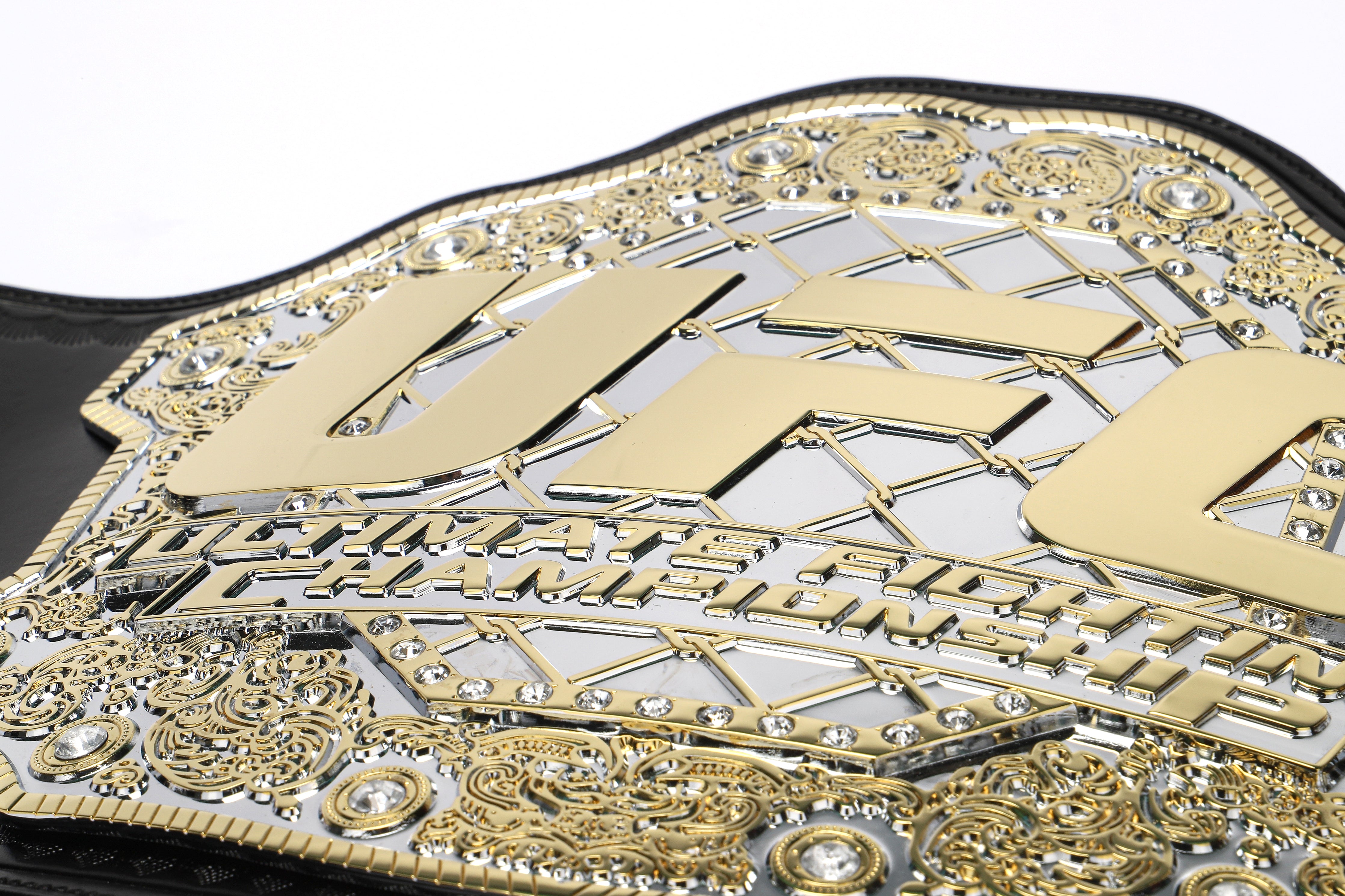 Jon Jones Signed UFC Classic Championship Replica Belt