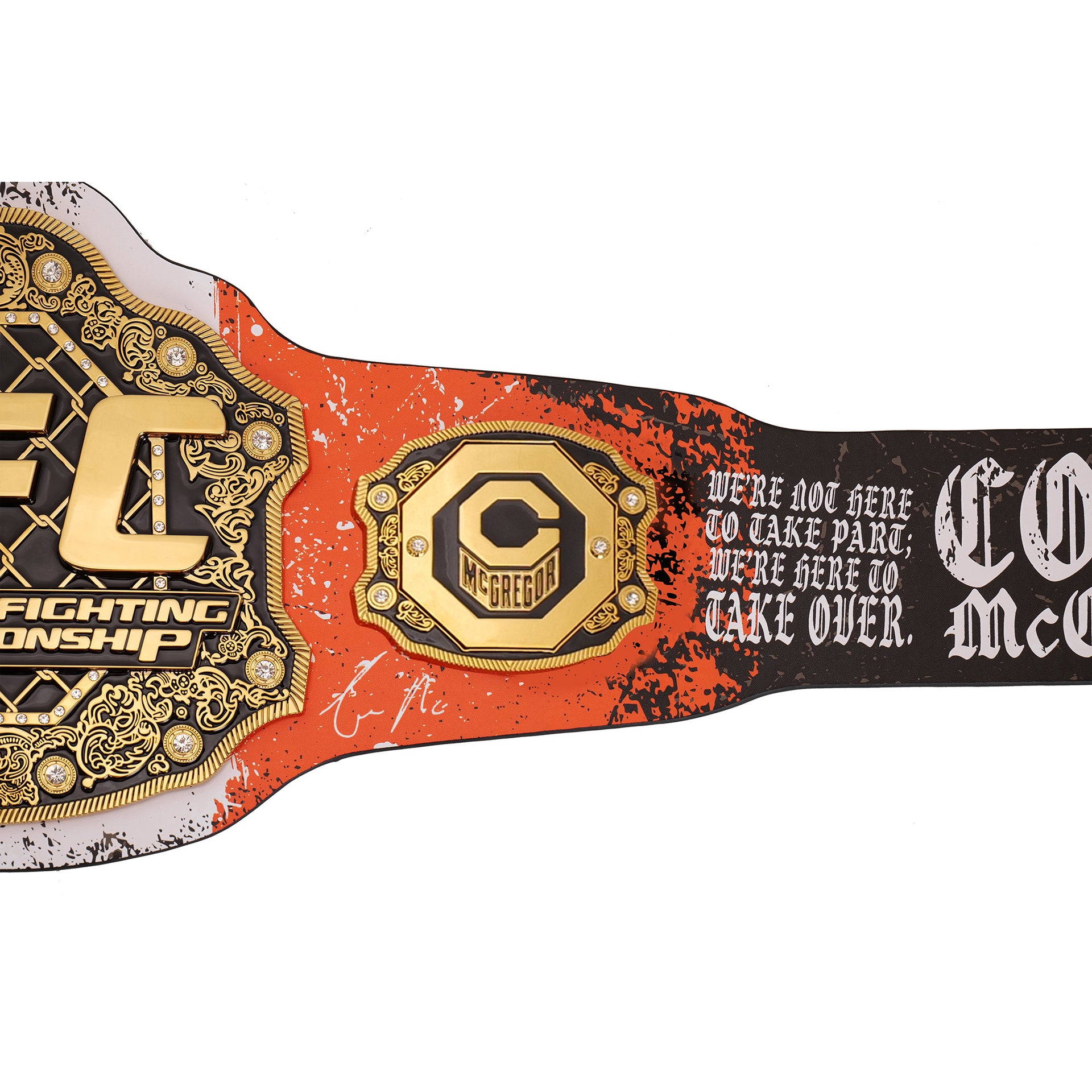 Conor McGregor Signed UFC Classic Replica Belt - Edition 1 of 5