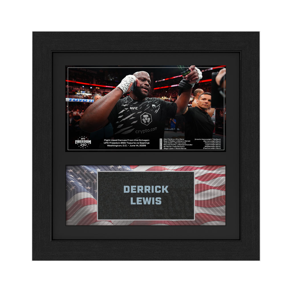 Derrick Lewis Name on Canvas UFC Freedom 250: Topuria vs Gaethje