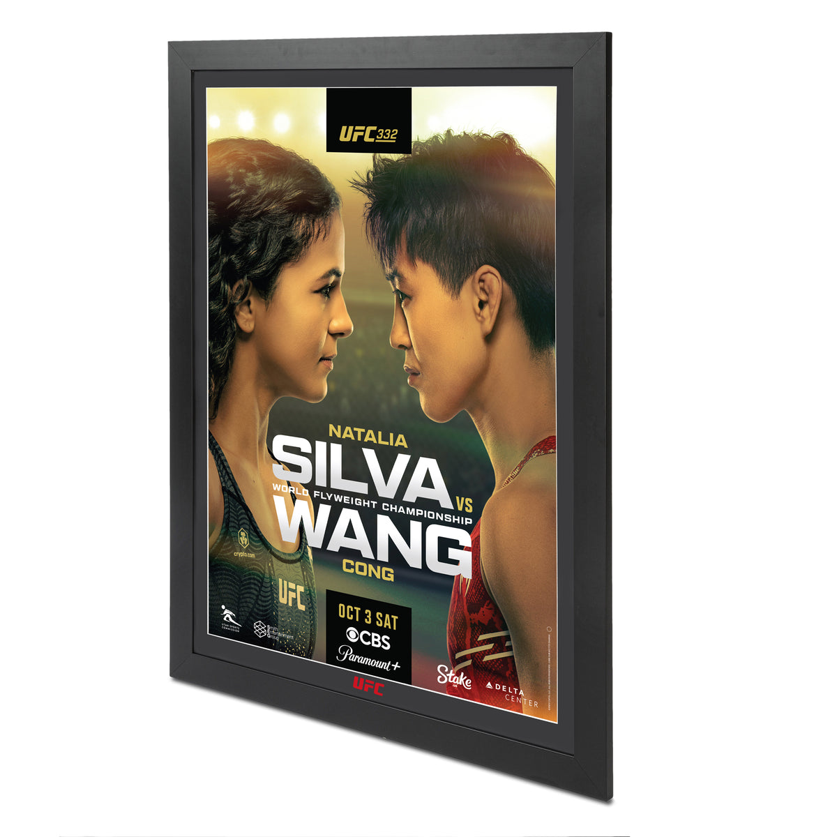 UFC 332: Silva vs Wang First Edition Autographed Event Poster
