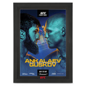 UFC Fight Night: Ankalaev vs Guskov First Edition Autographed Event Poster