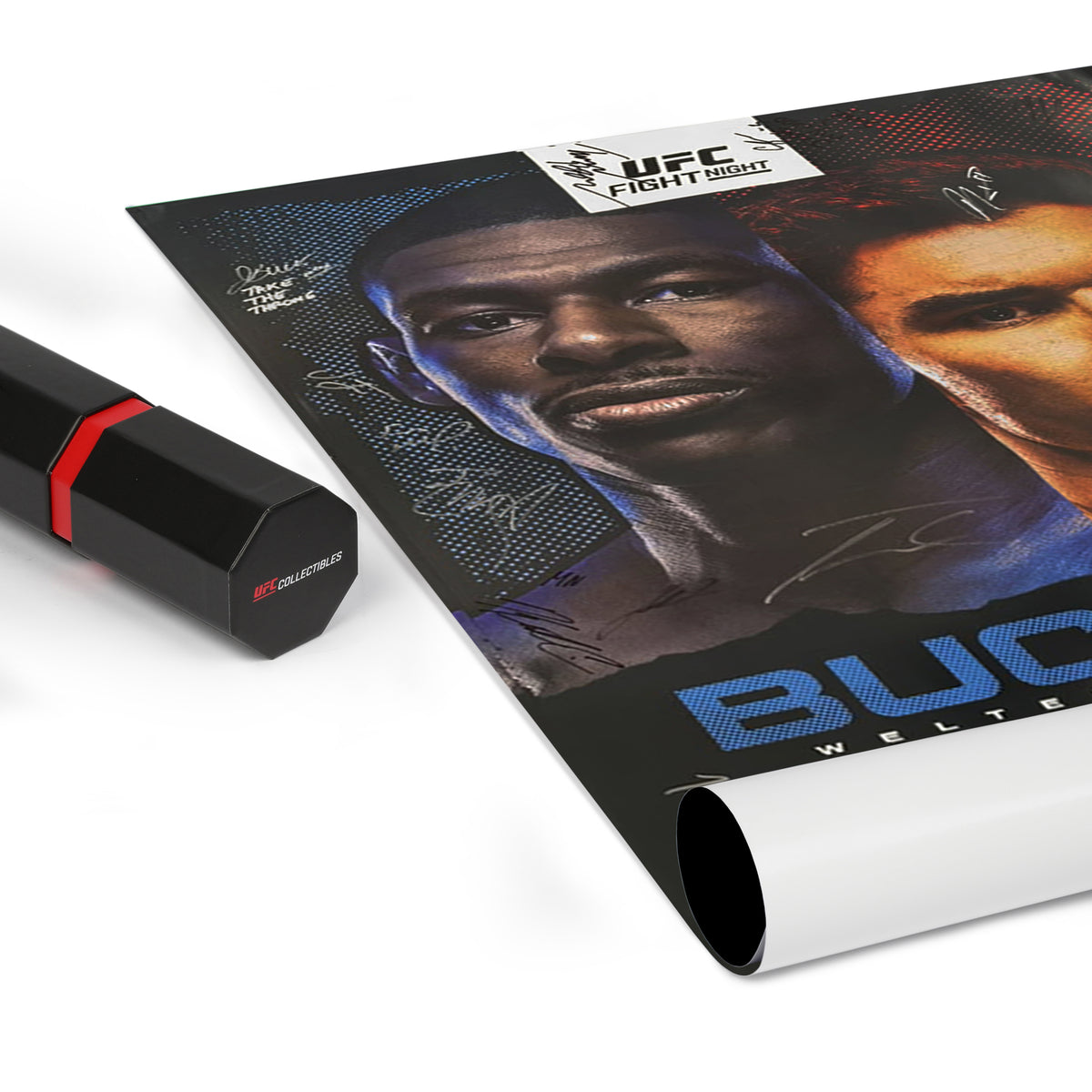 UFC Fight Night: Buckley vs Malott First Edition Autographed Event Poster