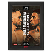 UFC Fight Night: Della Maddalena vs Prates First Edition Autographed Event Poster