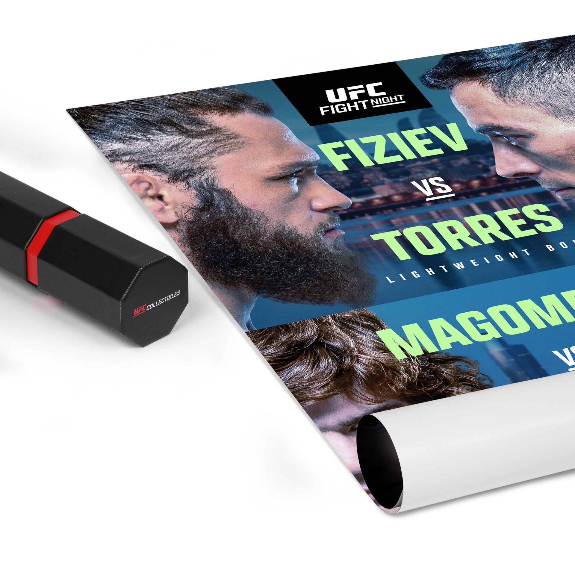 UFC Fight Night: Fiziev vs Torres Autographed Event Poster