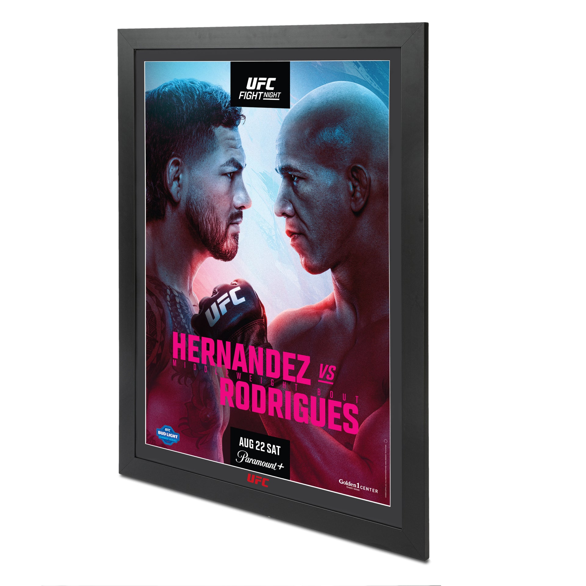 UFC Fight Night: Hernandez vs Rodrigues First Edition Autographed Event Poster