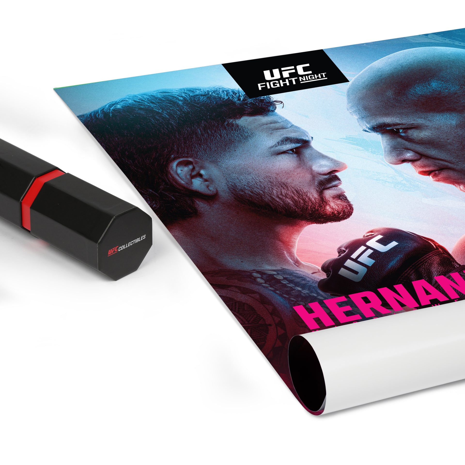 UFC Fight Night: Hernandez vs Rodrigues Autographed Event Poster