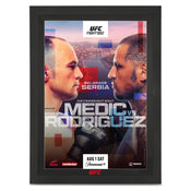 UFC Fight Night: Medic vs Rodriguez First Edition Autographed Event Poster