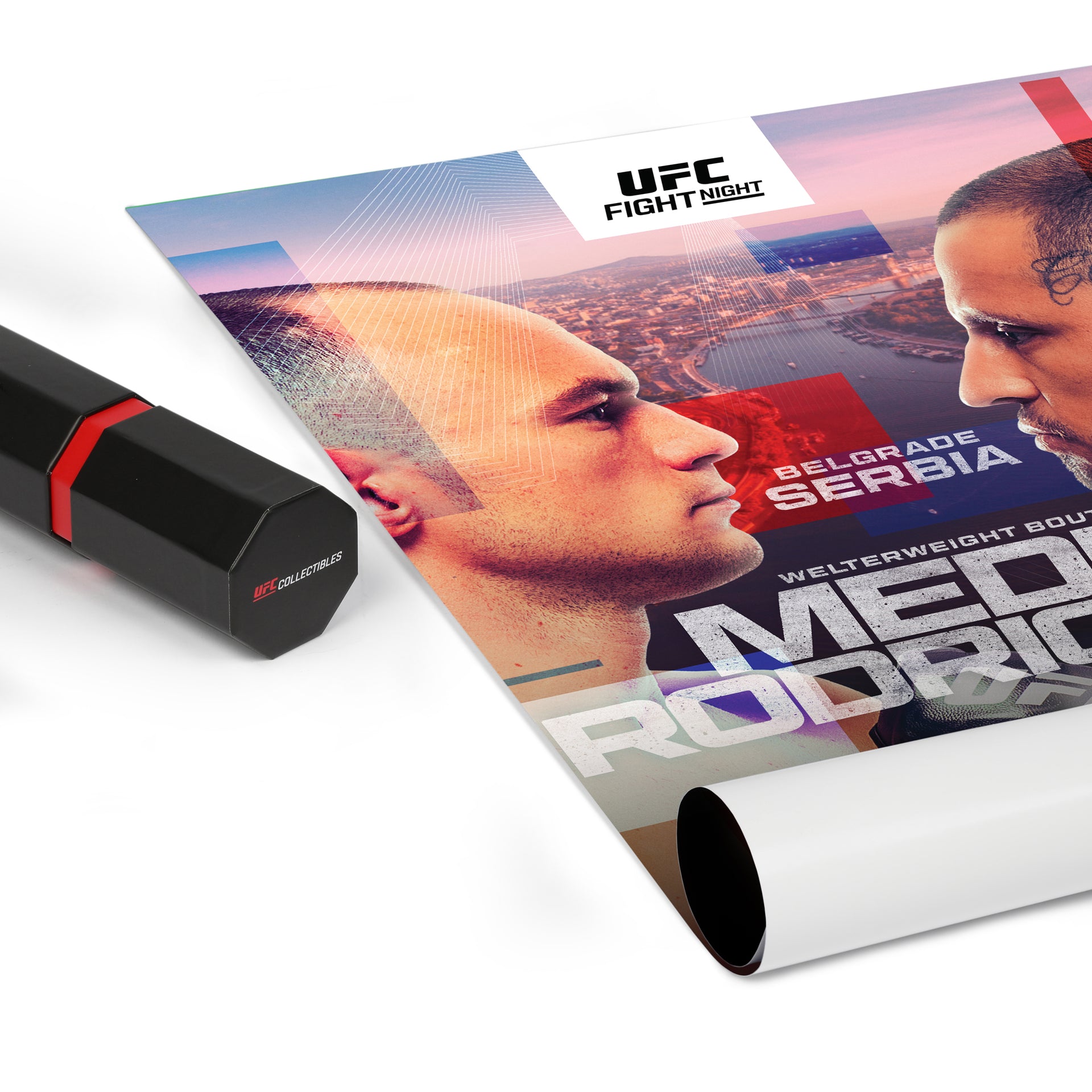 UFC Fight Night: Medic vs Rodriguez First Edition Autographed Event Poster
