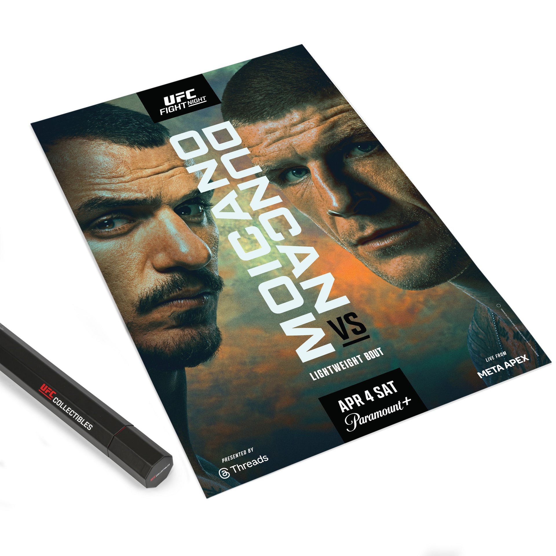 UFC Fight Night: Moicano vs Duncan Autographed Event Poster