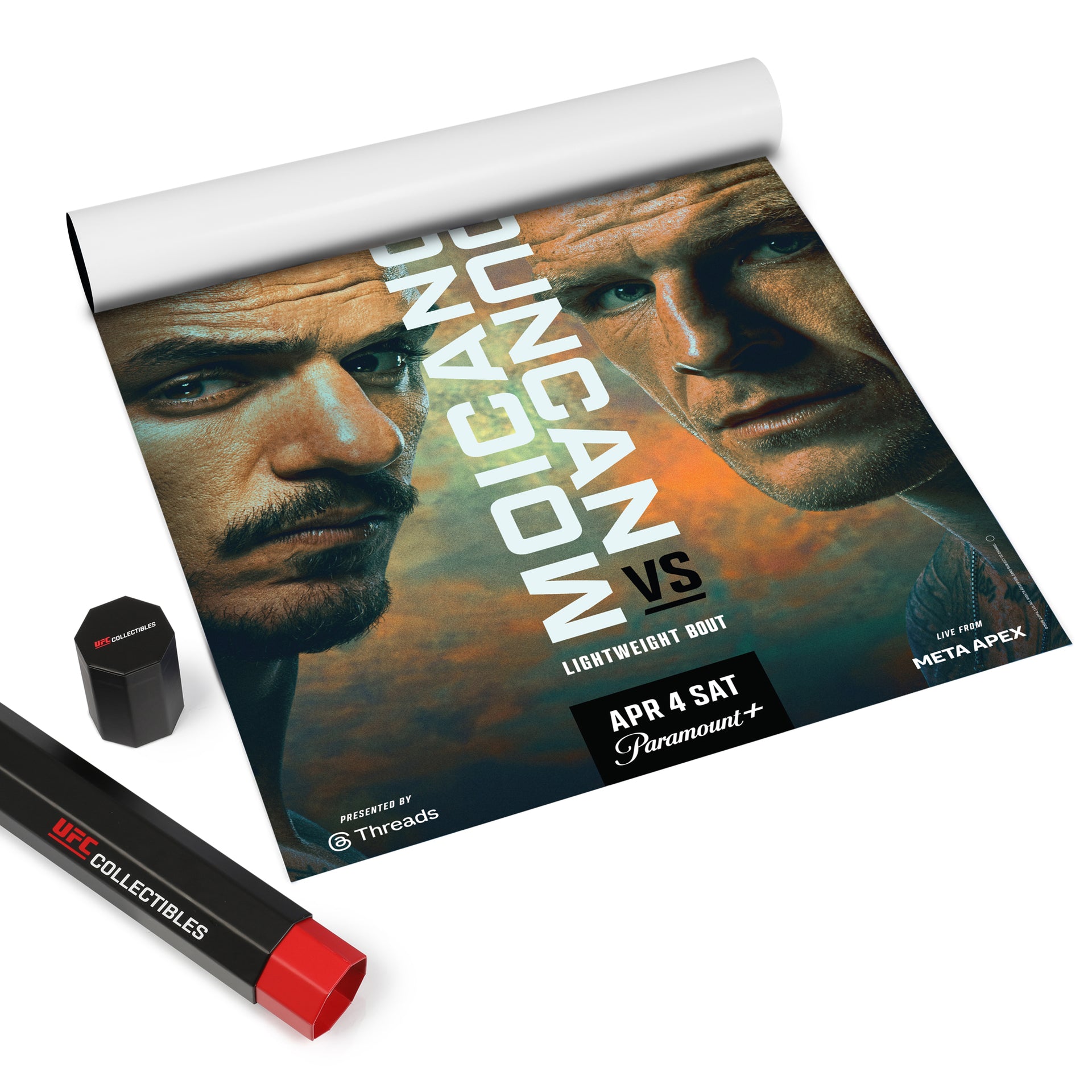 UFC Fight Night: Moicano vs Duncan Autographed Event Poster