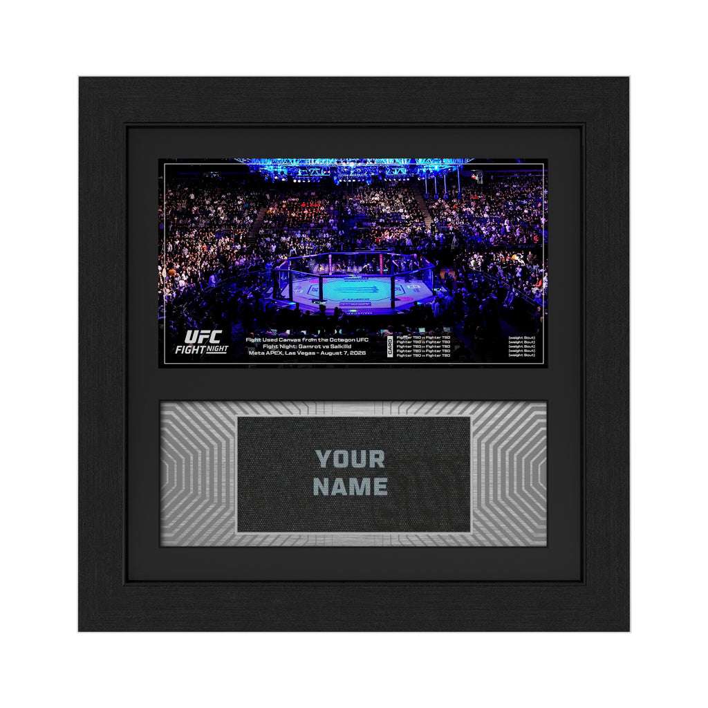 UFC Fight Night: Gamrot vs Salkilld Name on Canvas